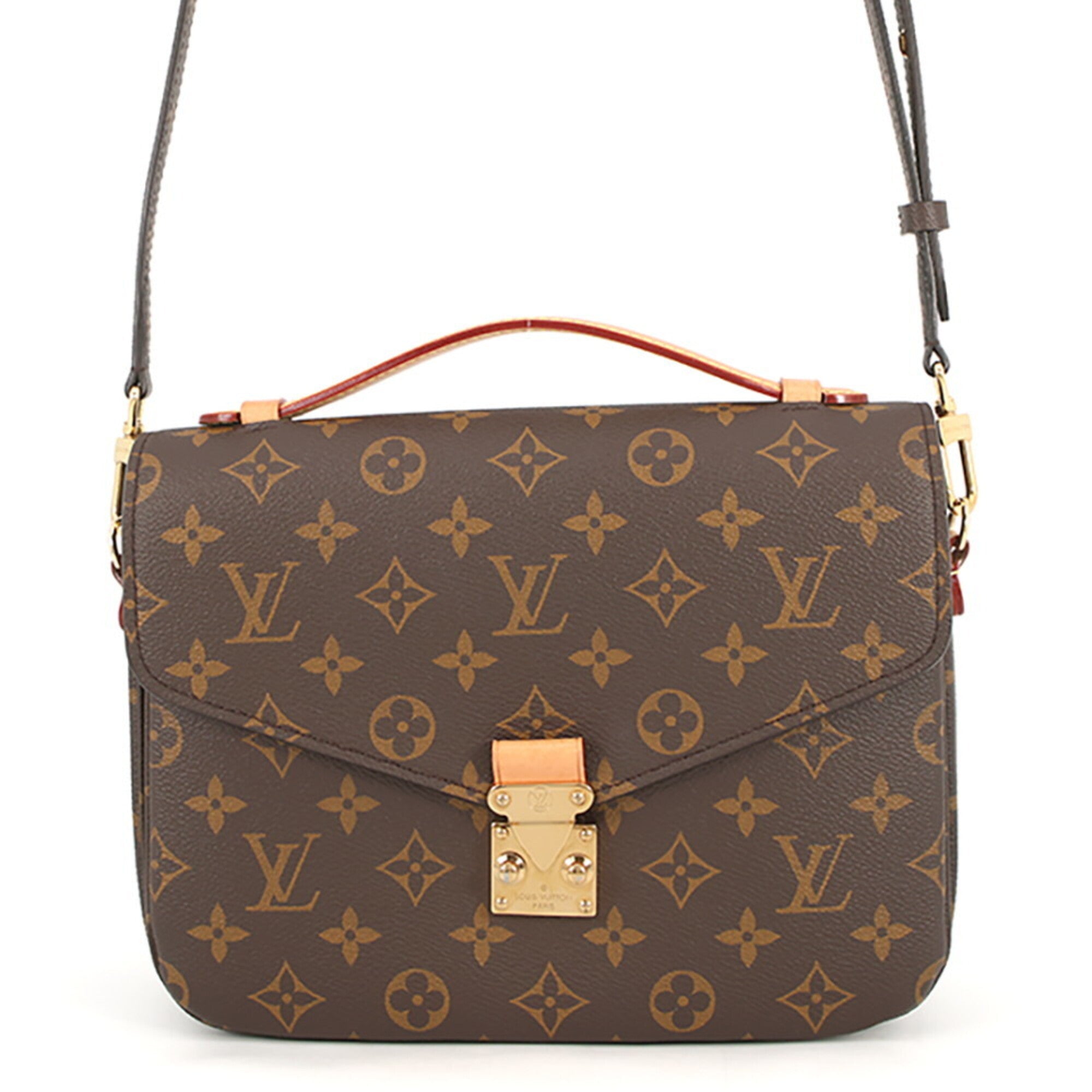 Louis Vuitton Monogram Brown Monogram Handbag Pochette (Pre-Owned)