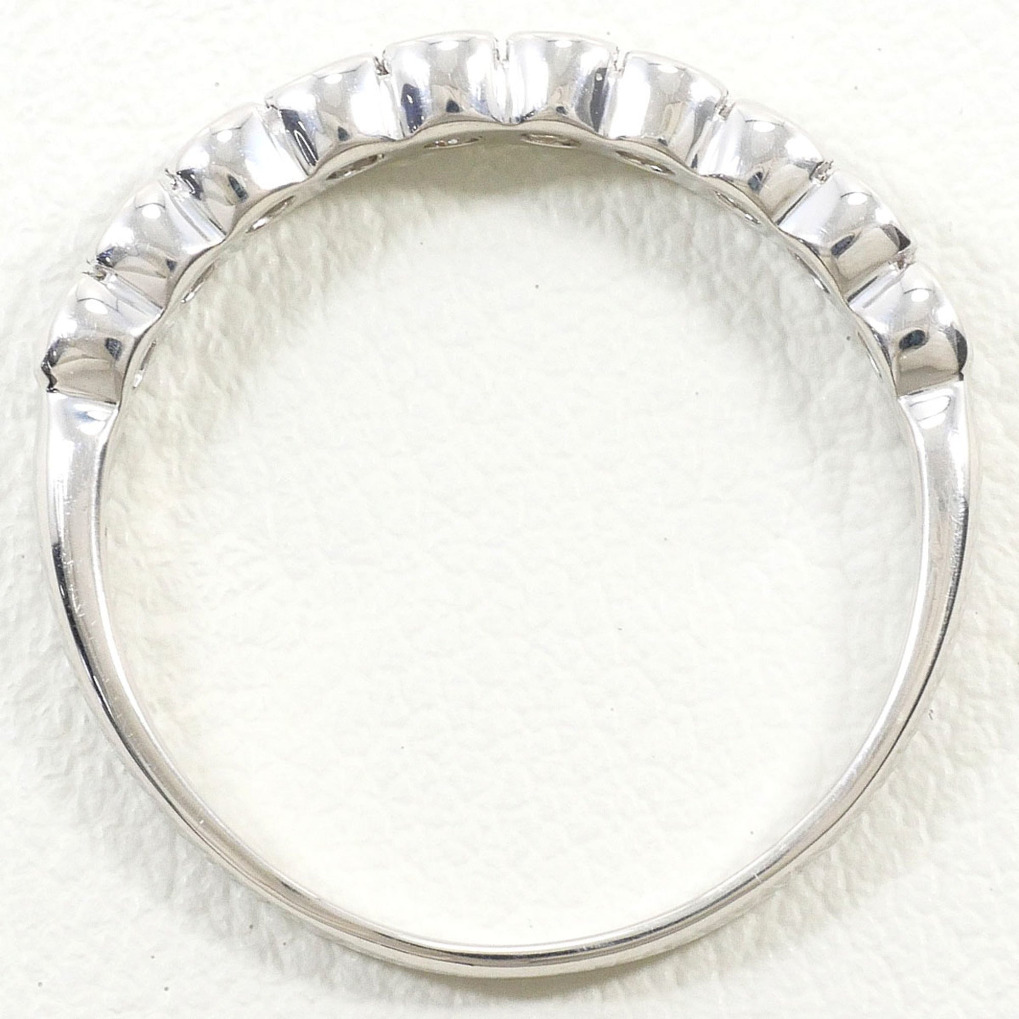 Unbranded White Gold White Gold (18K) Band Ring (Pre-Owned)