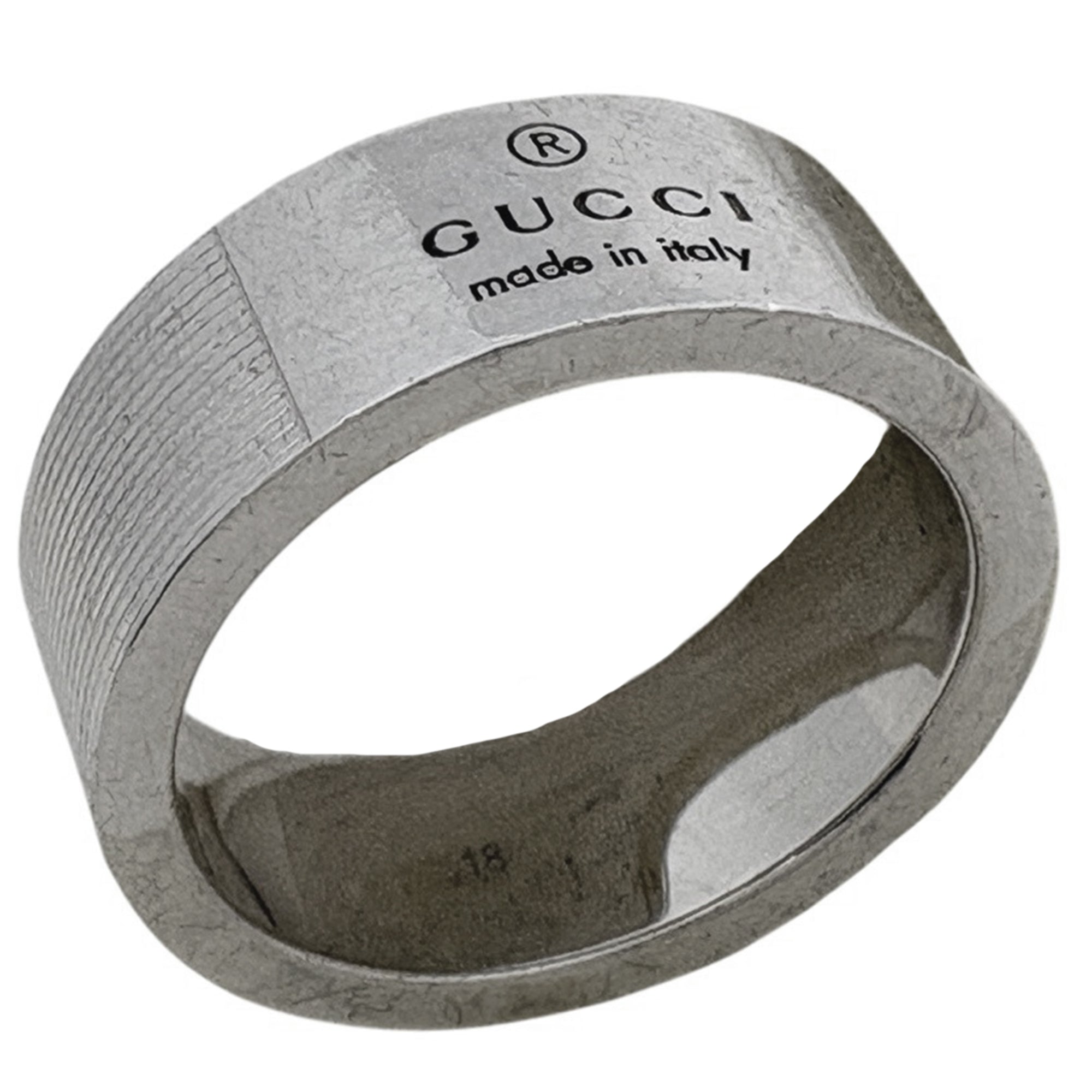 Gucci Silver Silver 925 Band Ring (Pre-Owned)