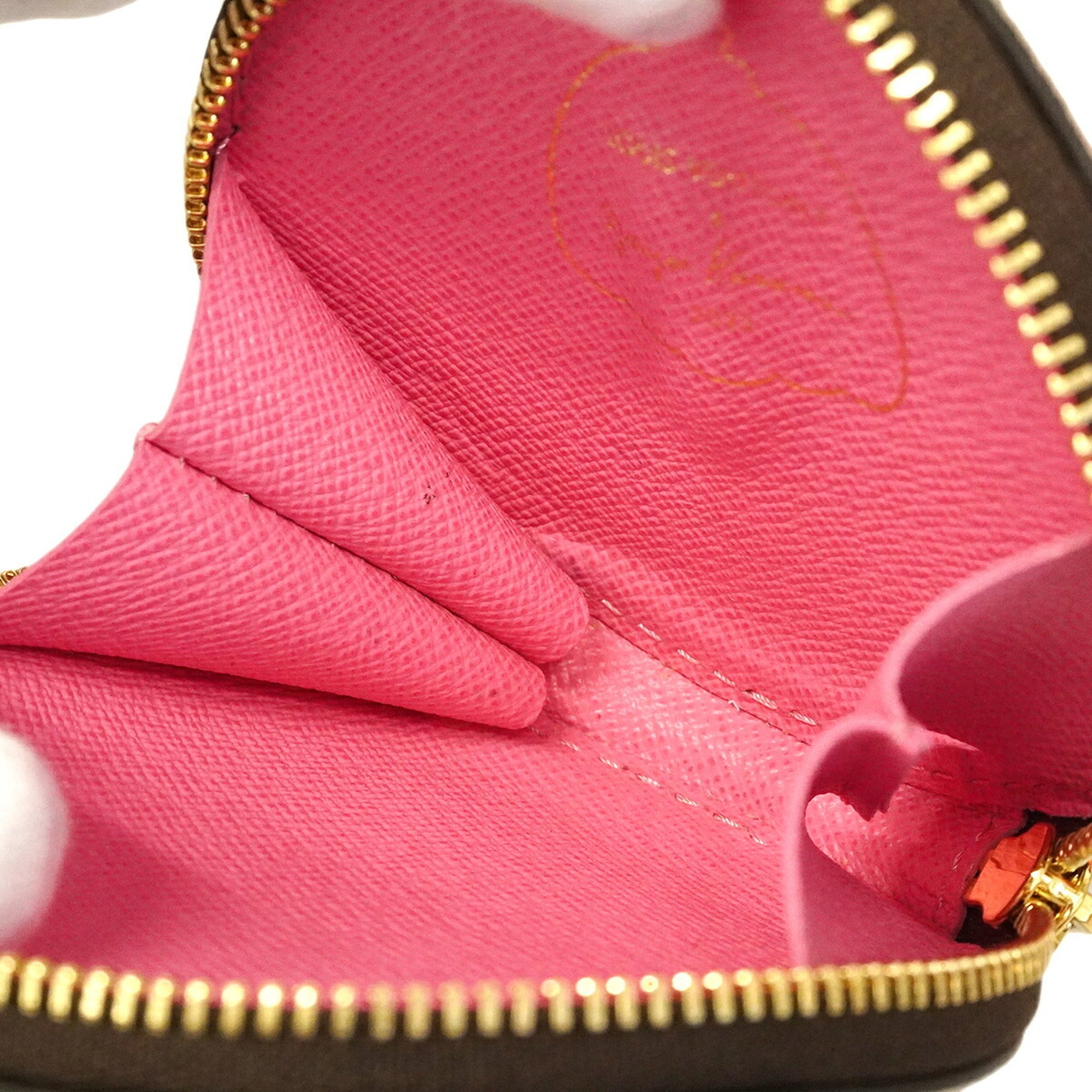 Louis Vuitton Brown Red Color Handbag (Pre-Owned)