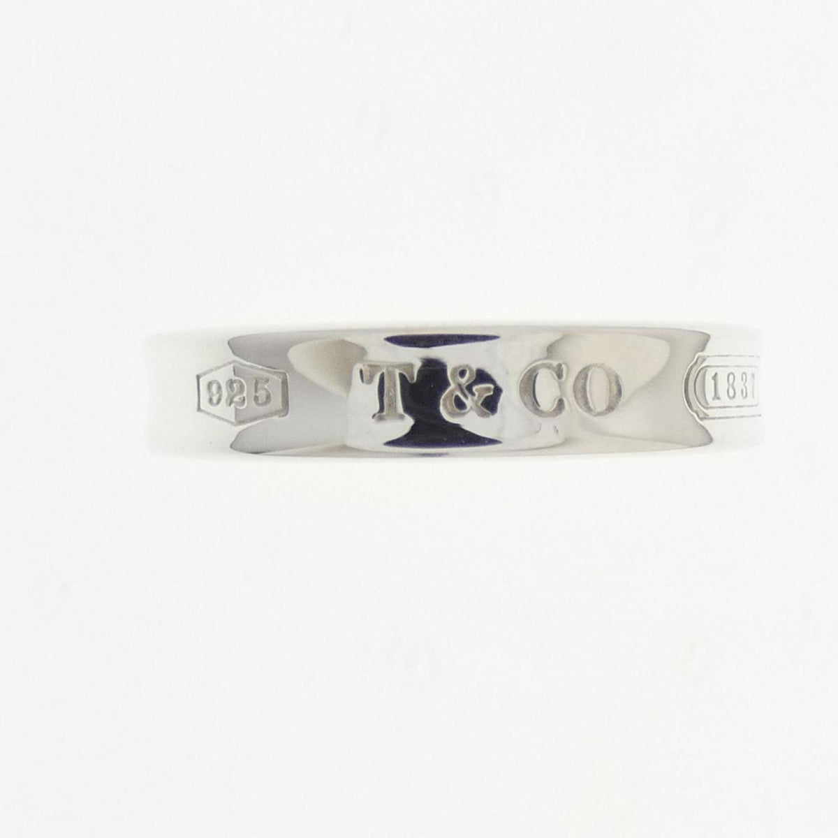 Tiffany Silver 925 Band Ring (Pre-Owned)