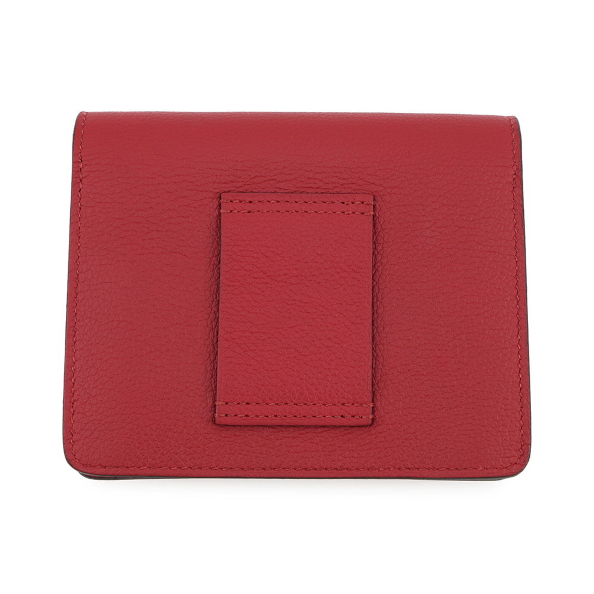 Hermes Rouge H Coin Purse/Coin Case (Pre-Owned)