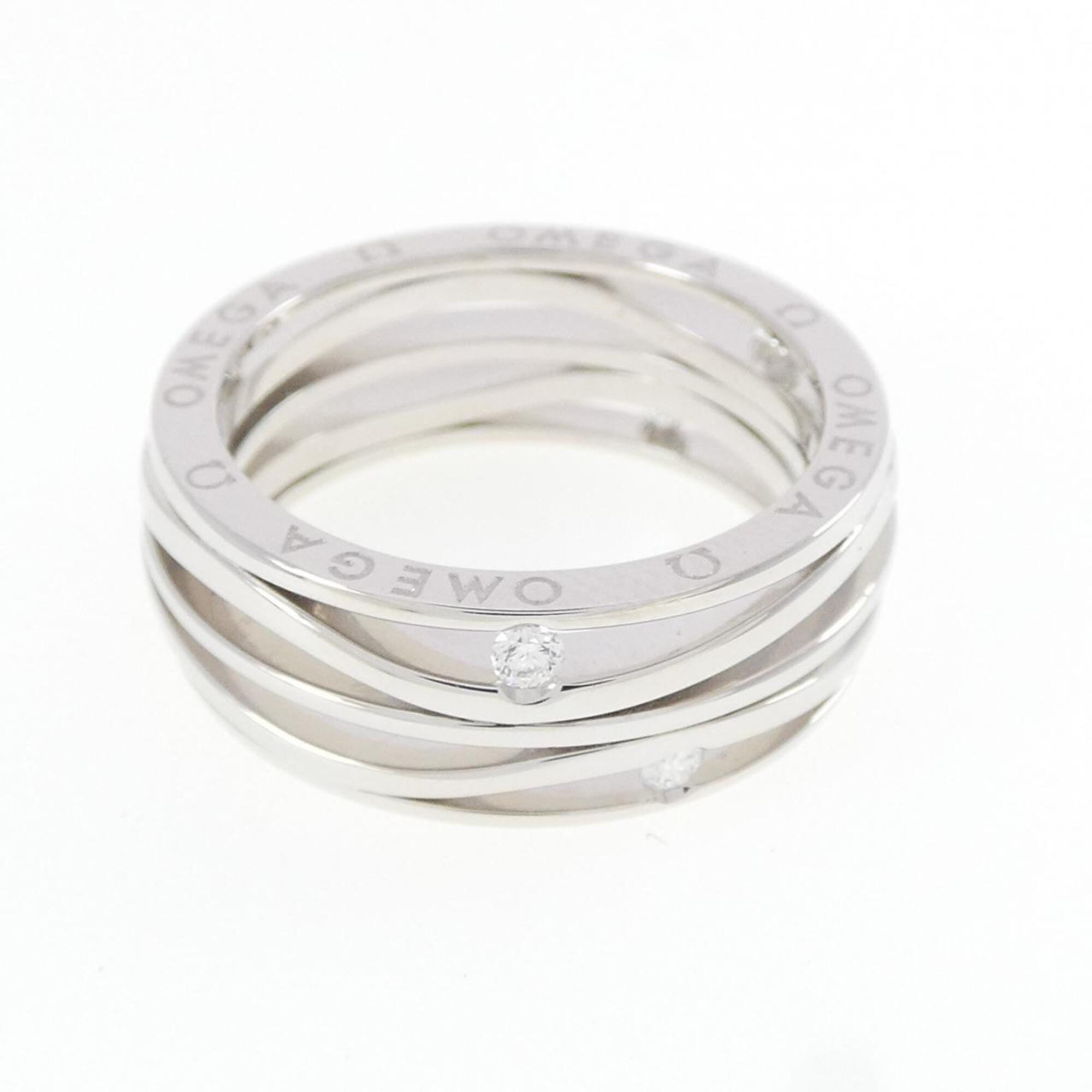 Omega White Gold (18K) Band Ring (Pre-Owned)