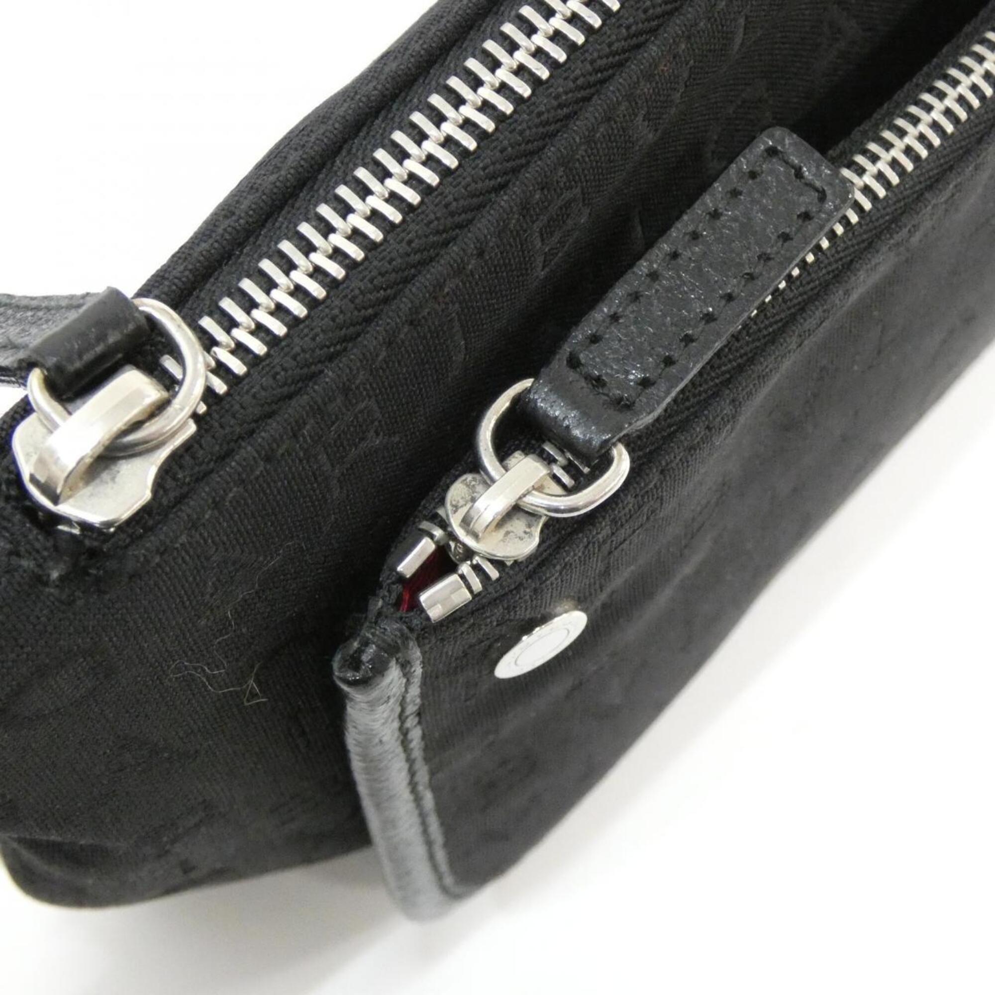 Unspecified Black Canvas Fanny Pack (Pre-Owned)