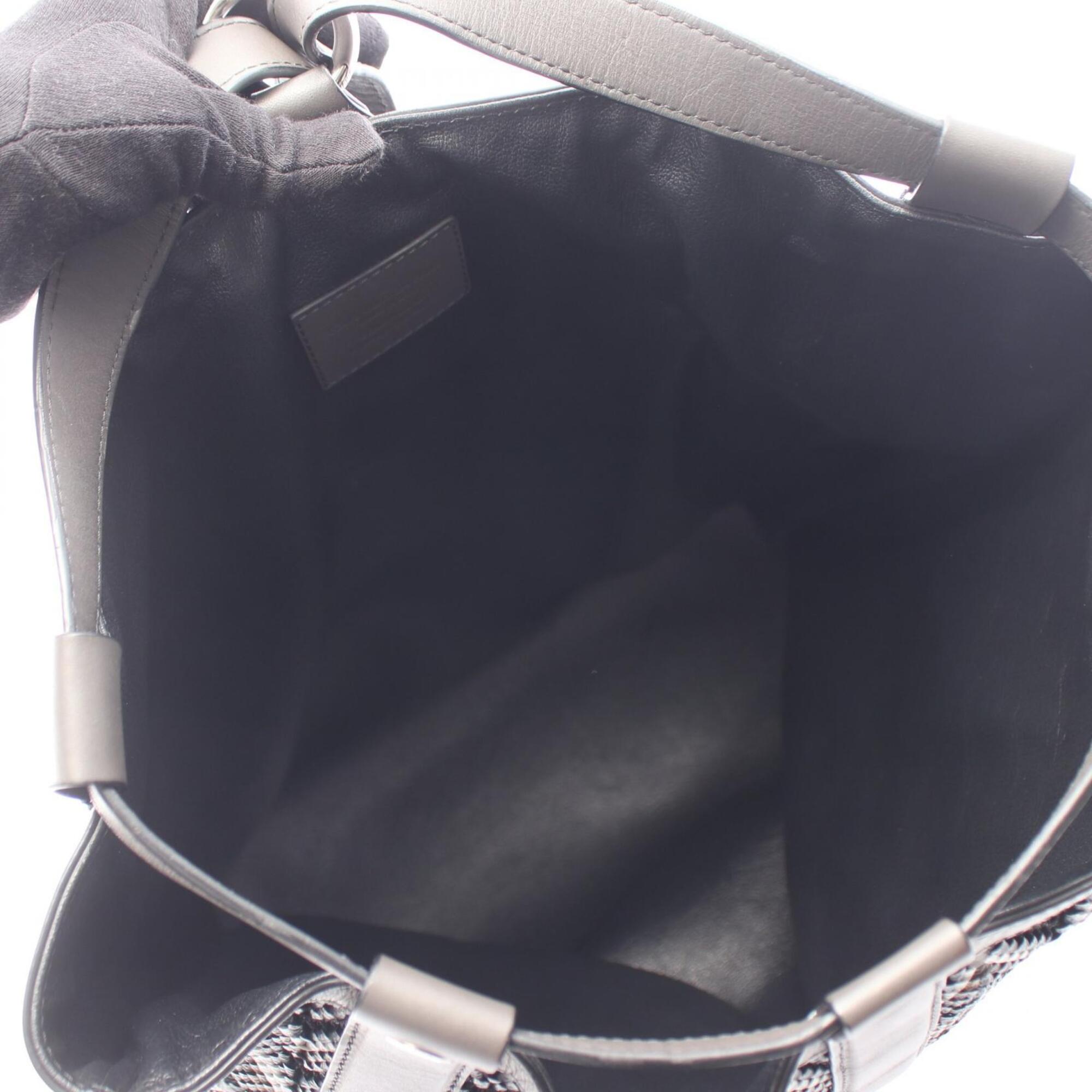 Louis Vuitton Gray Multi-Color Coated Canvas Leather Backpack Handbag (Pre-Owned)