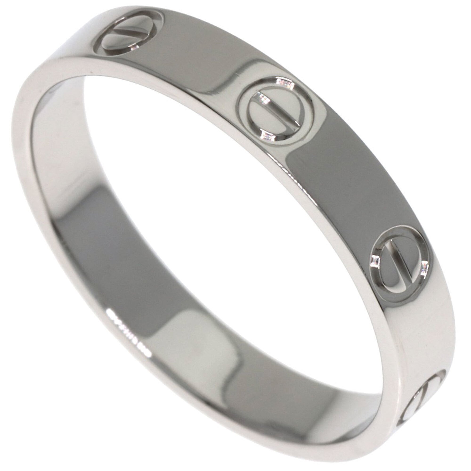 Cartier Love Platinum Platinum 950 Band Ring (Pre-Owned)