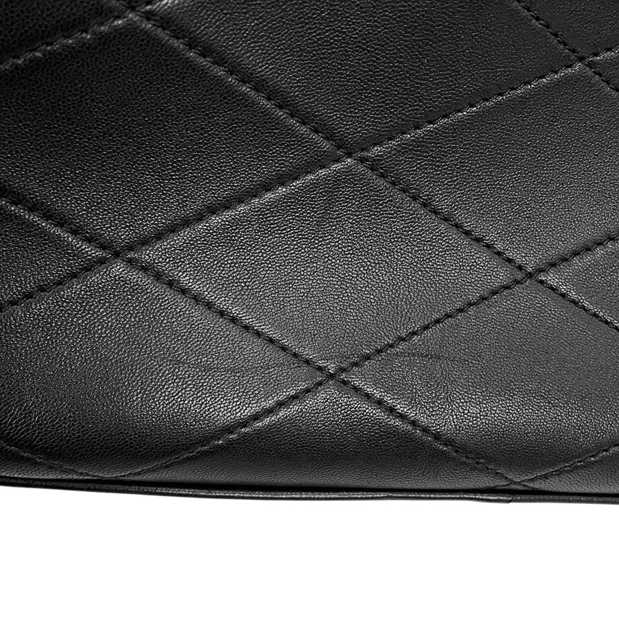Yves Saint Laurent Black Leather Handbag Shoulder Bag (Pre-Owned)
