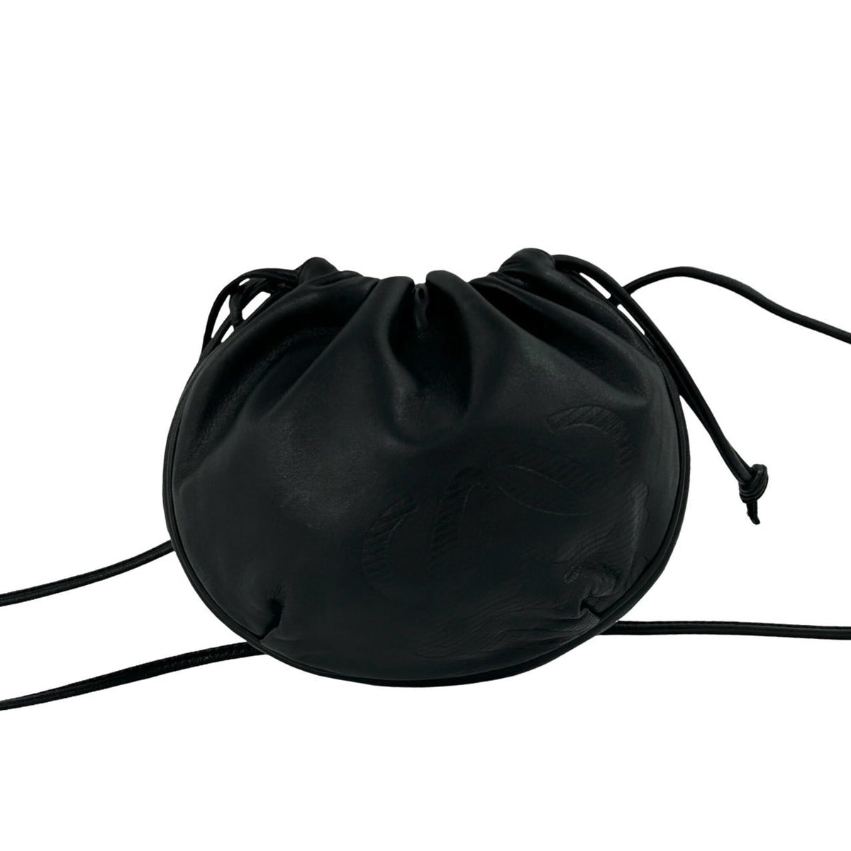 Loewe Black Leather Pochette Shoulder Bag (Pre-Owned)