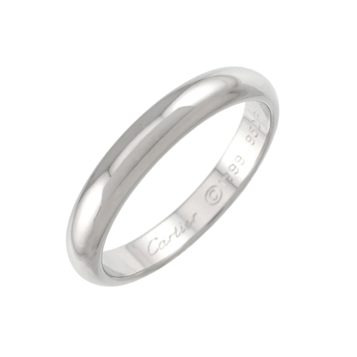 Cartier Platinum 950 Band Ring (Pre-Owned)