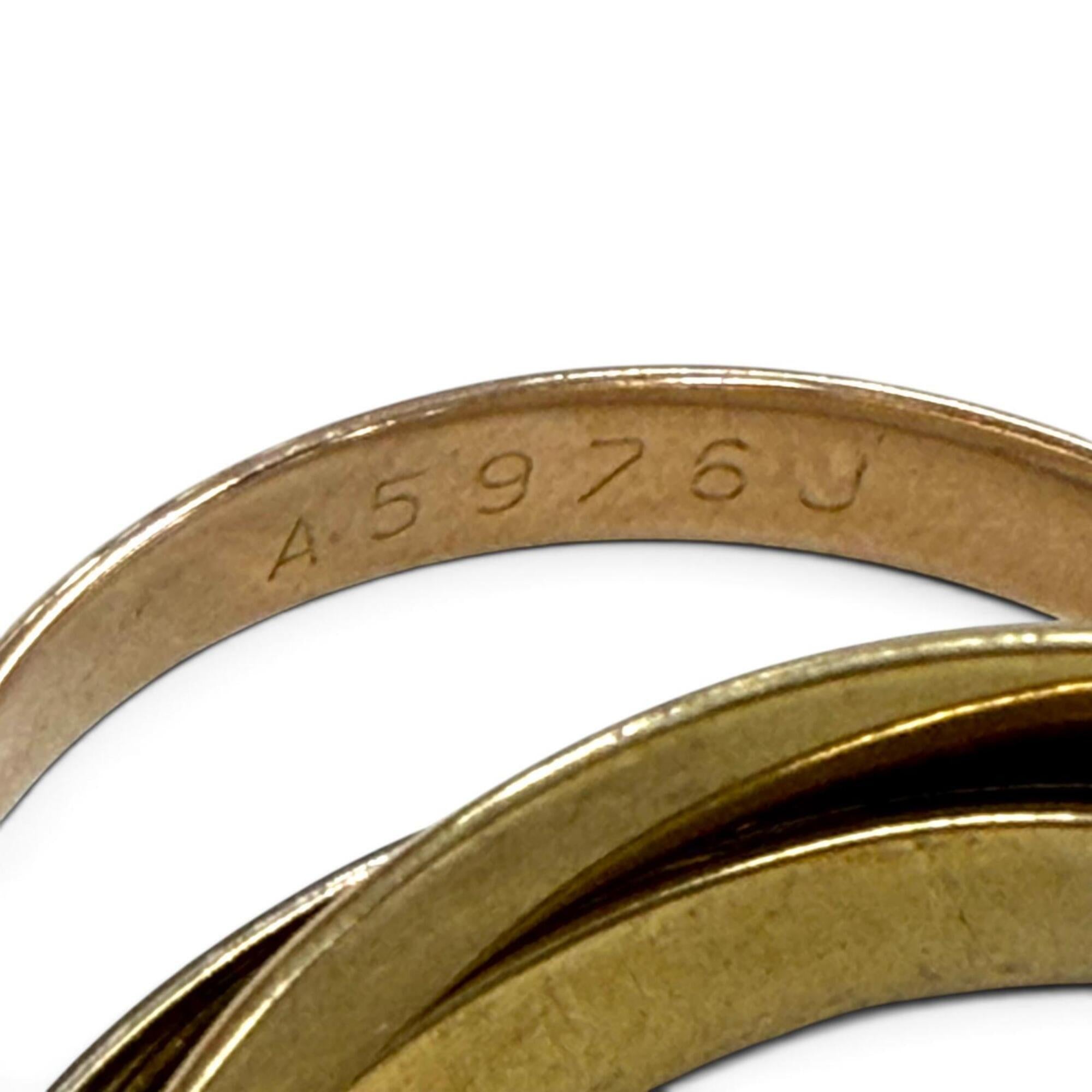 Cartier Pink Gold White Gold Yellow Gold Yellow Gold (18K) Pink Gold (18K) White Gold (18K) Band Ring (Pre-Owned)