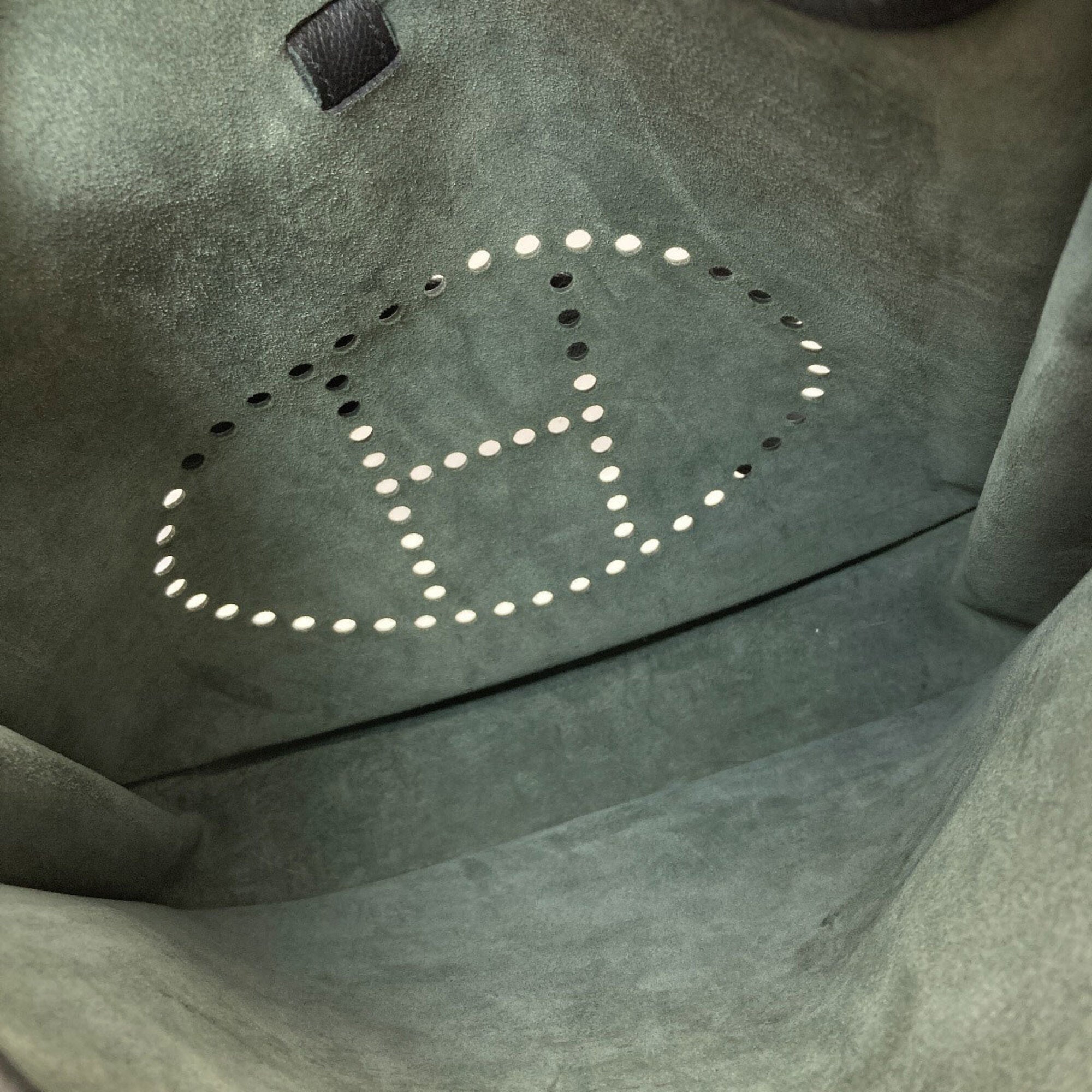 Hermes Evelyne Black Epsom Leather Shoulder Bag (Pre-Owned)