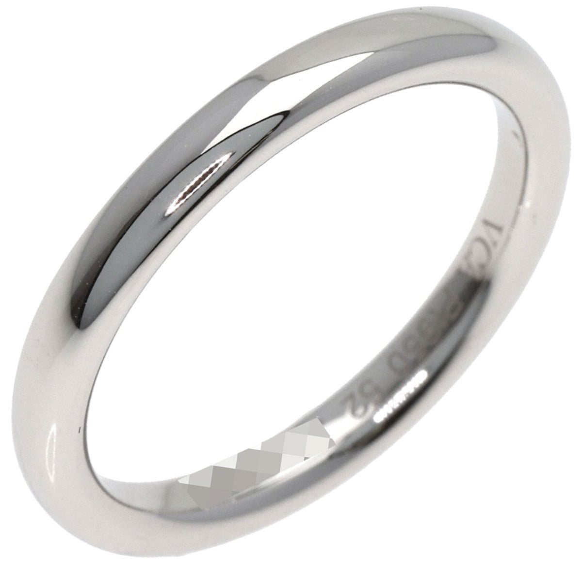 Van Cleef & Arpels Platinum 950 Band Ring (Pre-Owned)
