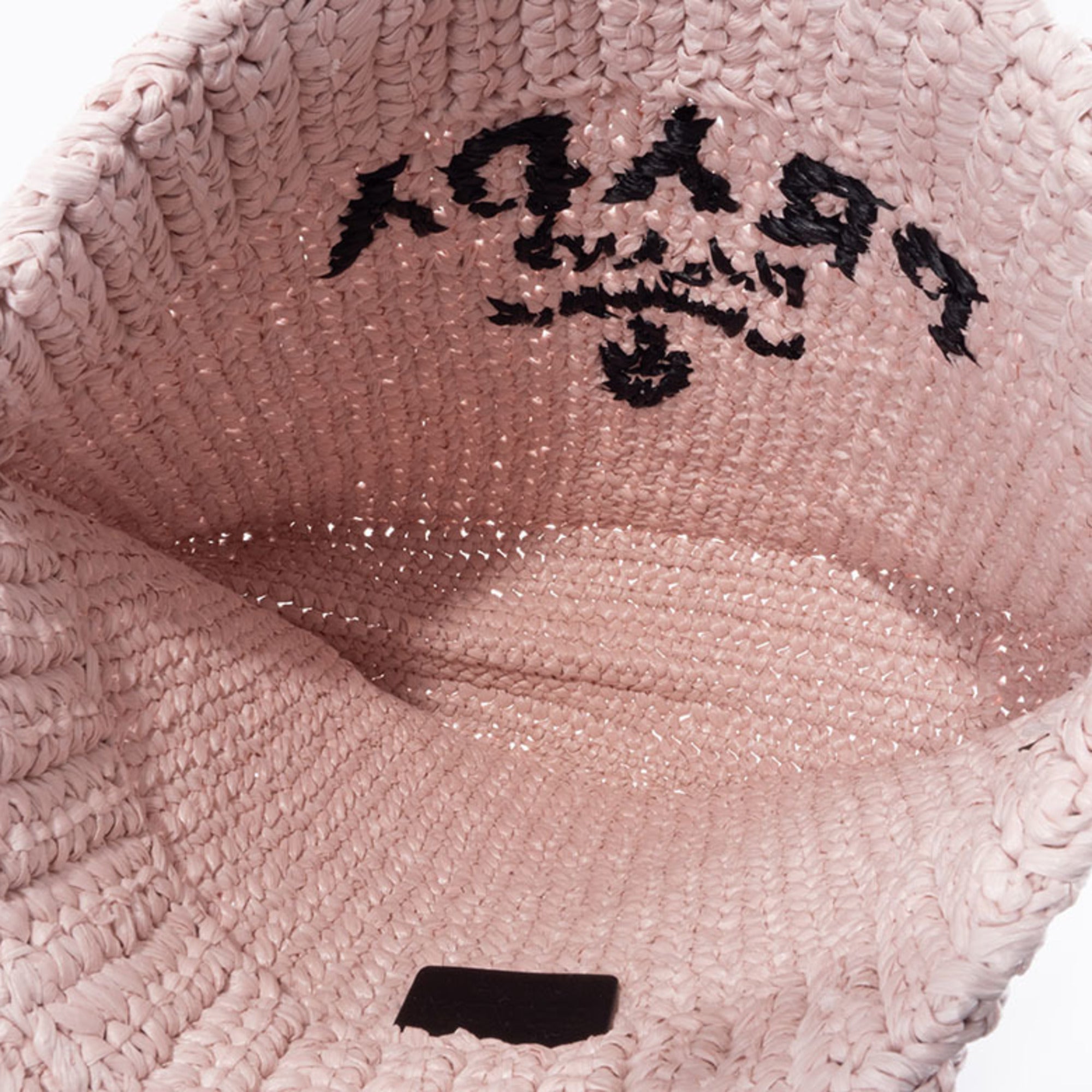 Prada Pink Viscose Tote Bag (Pre-Owned)