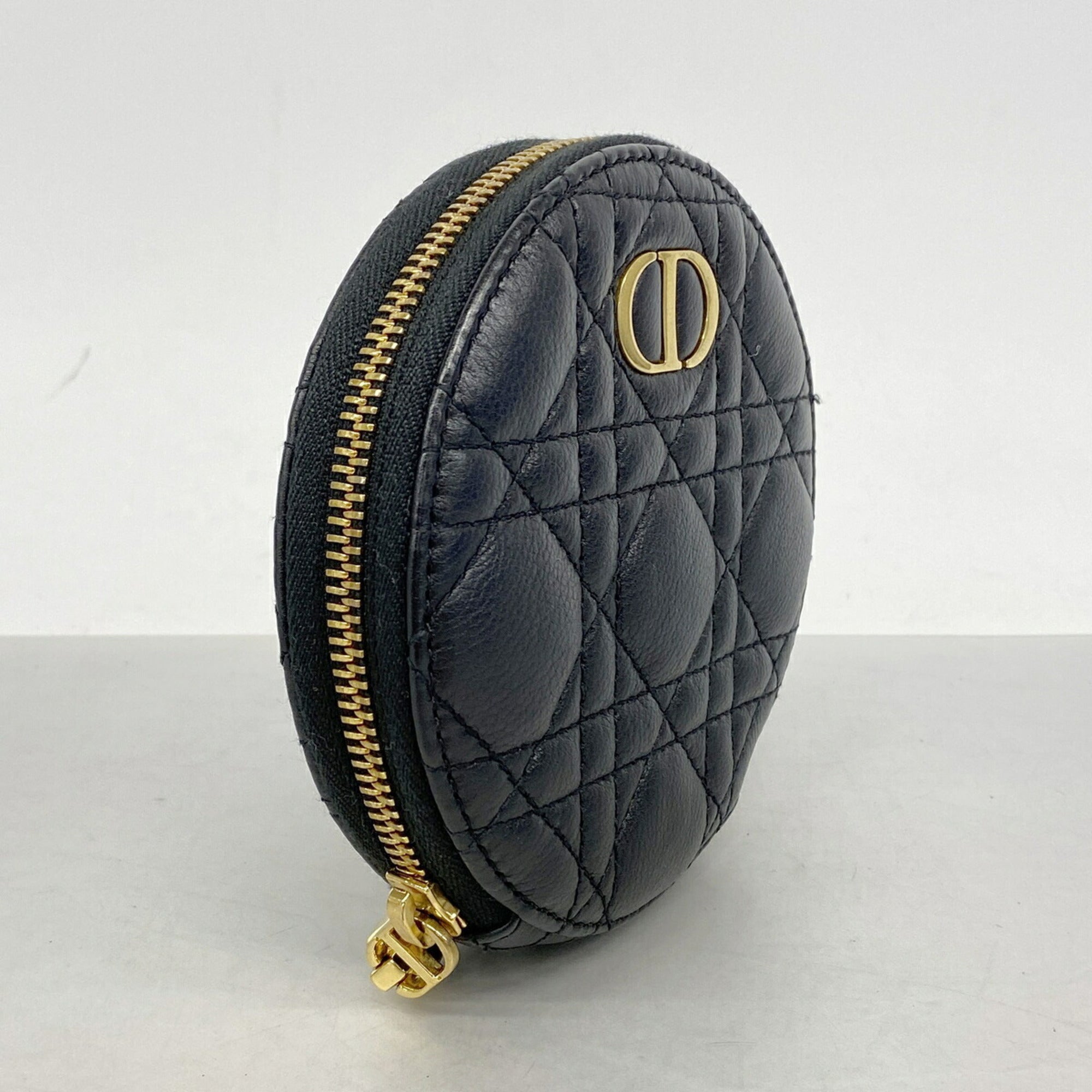 Christian Dior Black Leather Shoulder Bag (Pre-Owned)