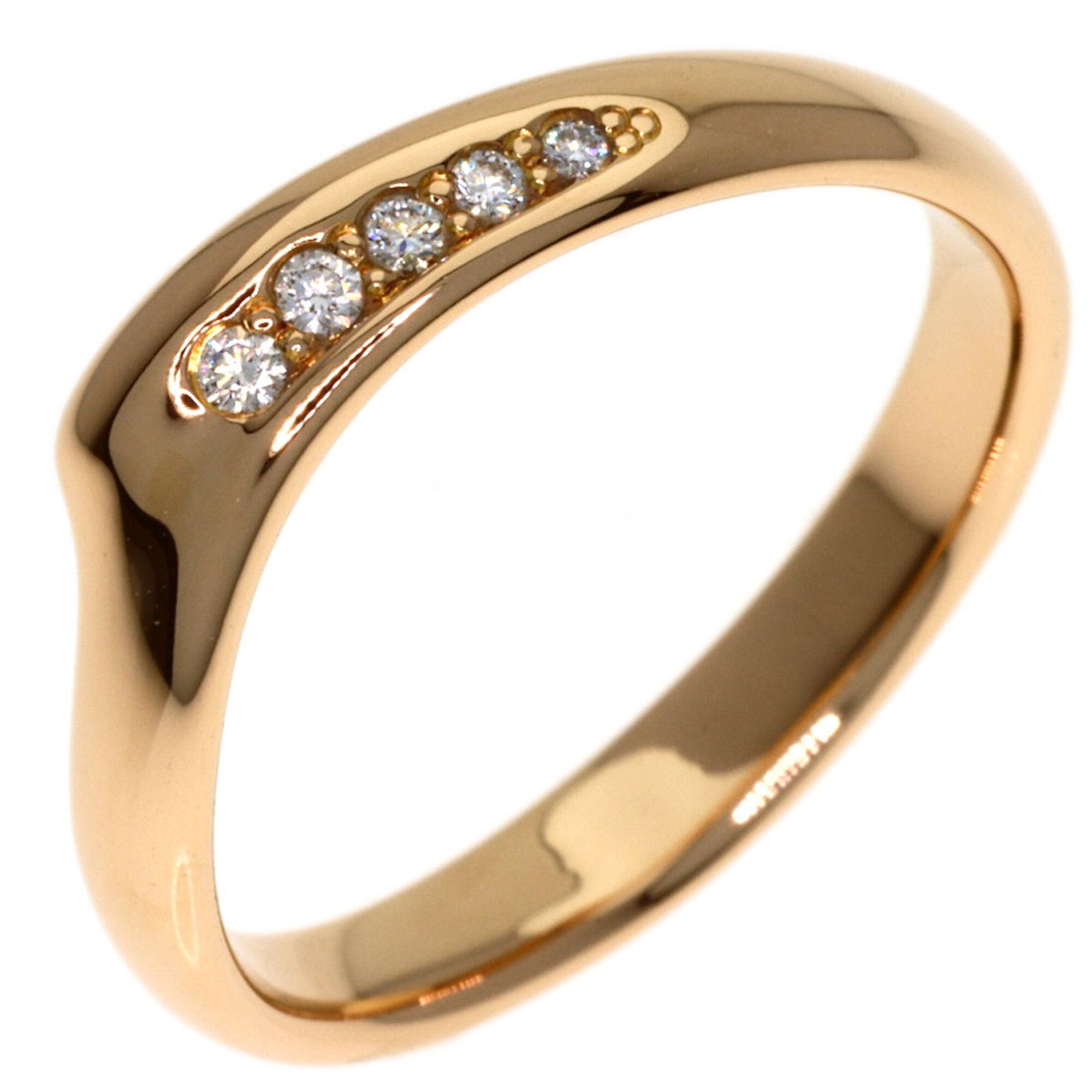 Tiffany Pink Gold Pink Gold (18K) Band Ring (Pre-Owned)