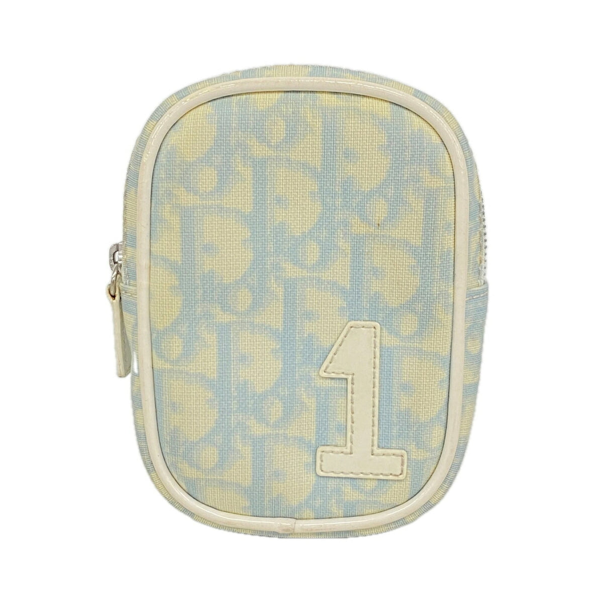 Christian Dior Light Blue Pvc Pouch (Pre-Owned)