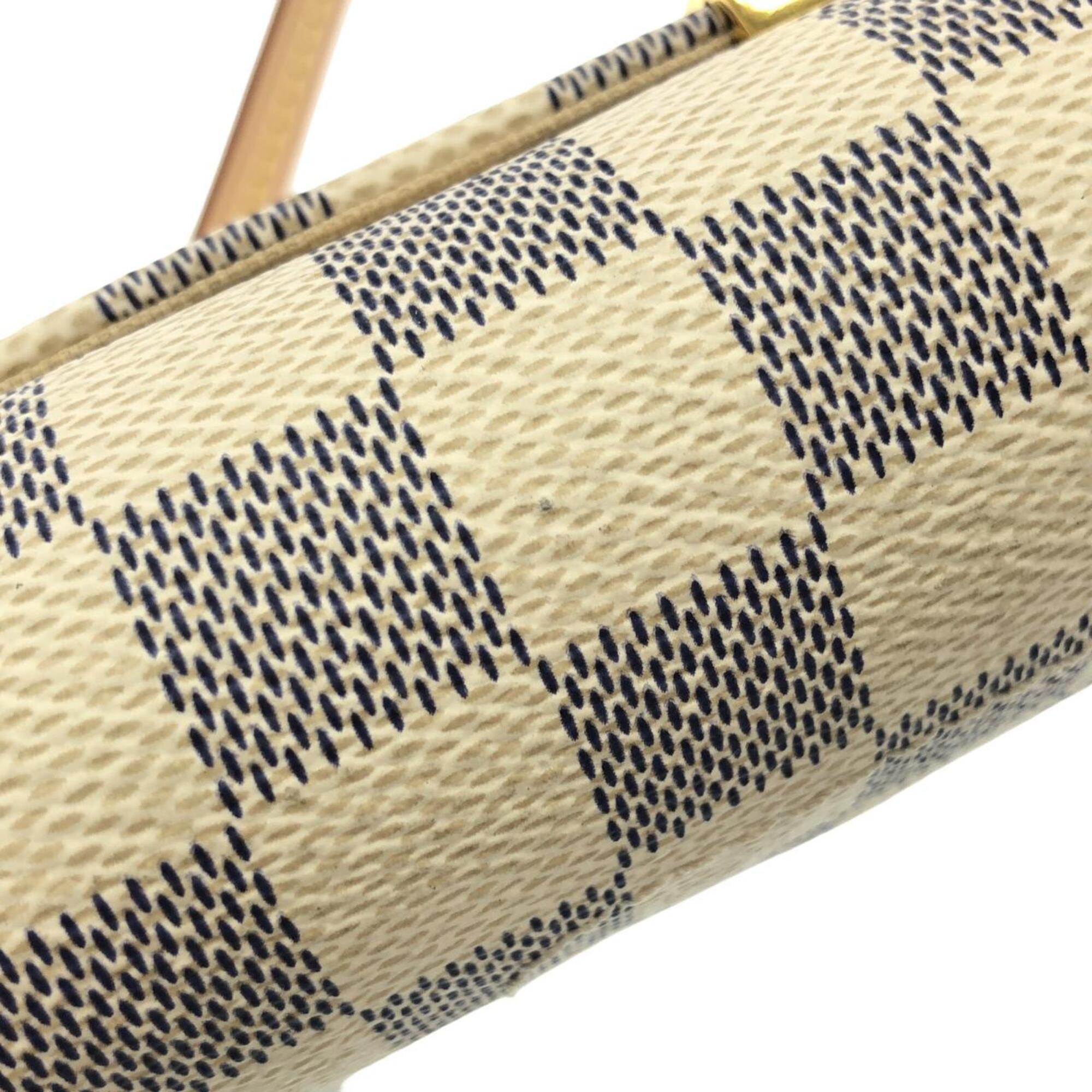 Louis Vuitton Azur Coated Canvas Shoulder Bag (Pre-Owned)