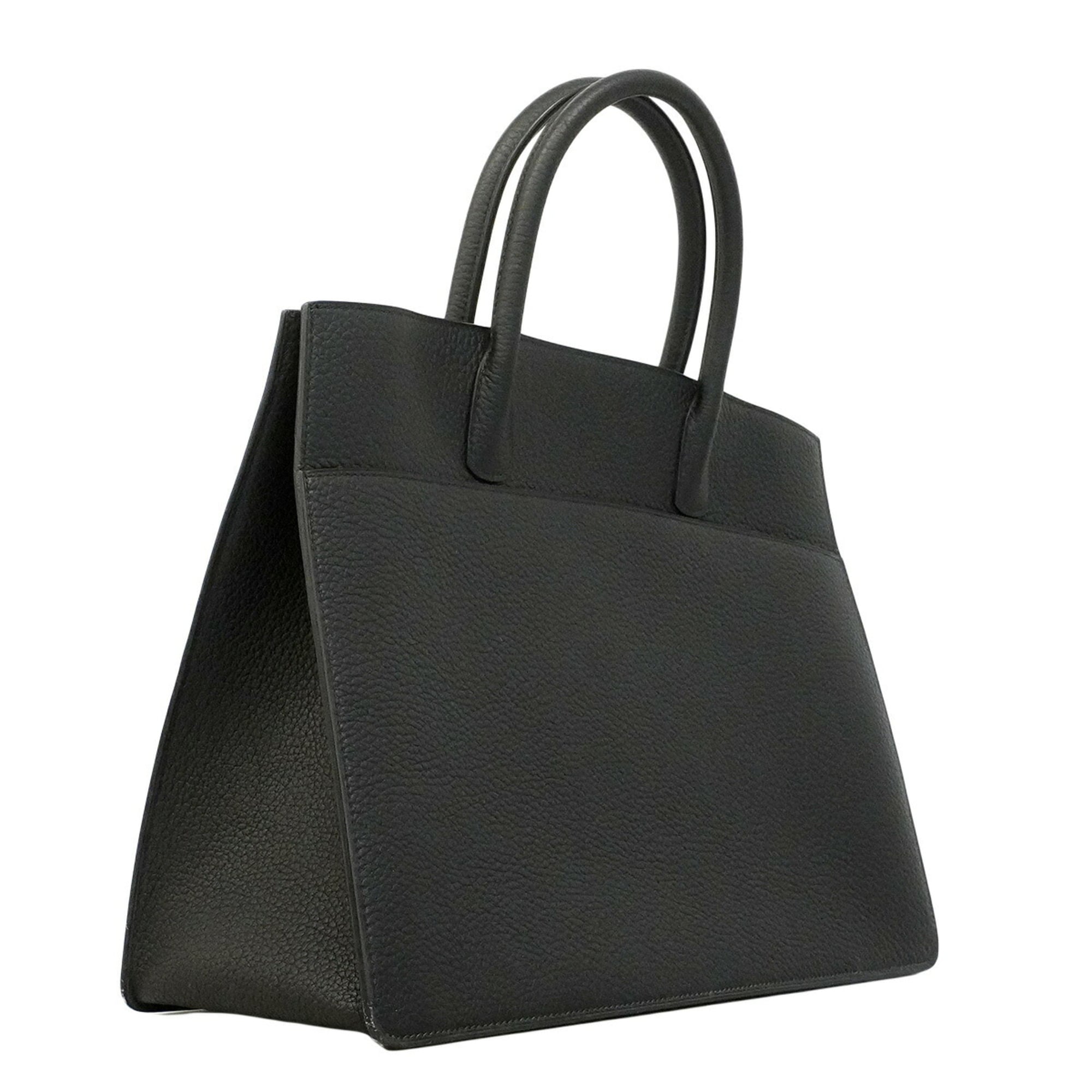 Hermes Black Togo Leather Tote Bag (Pre-Owned)