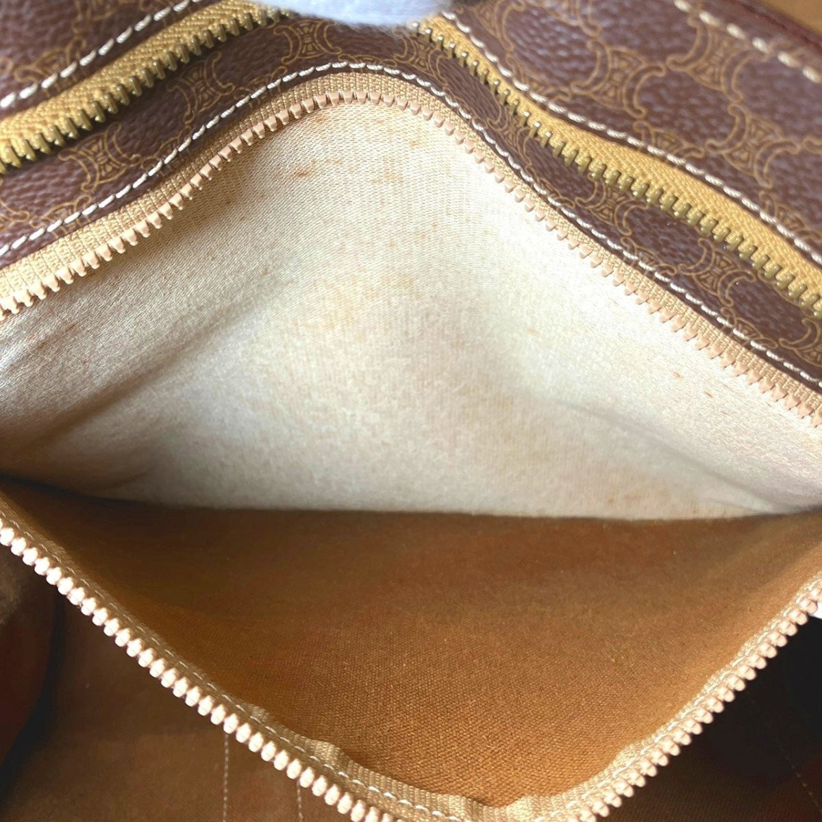 Celine Brown Pvc Tote Bag (Pre-Owned)