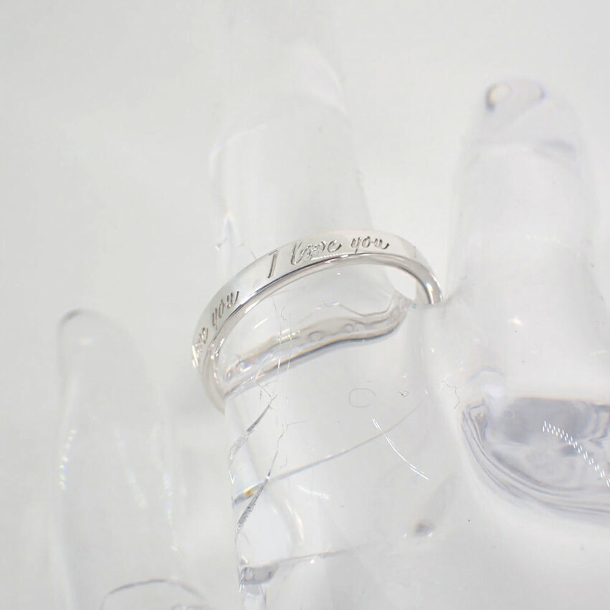 Tiffany Sterling Silver 925 Band Ring (Pre-Owned)