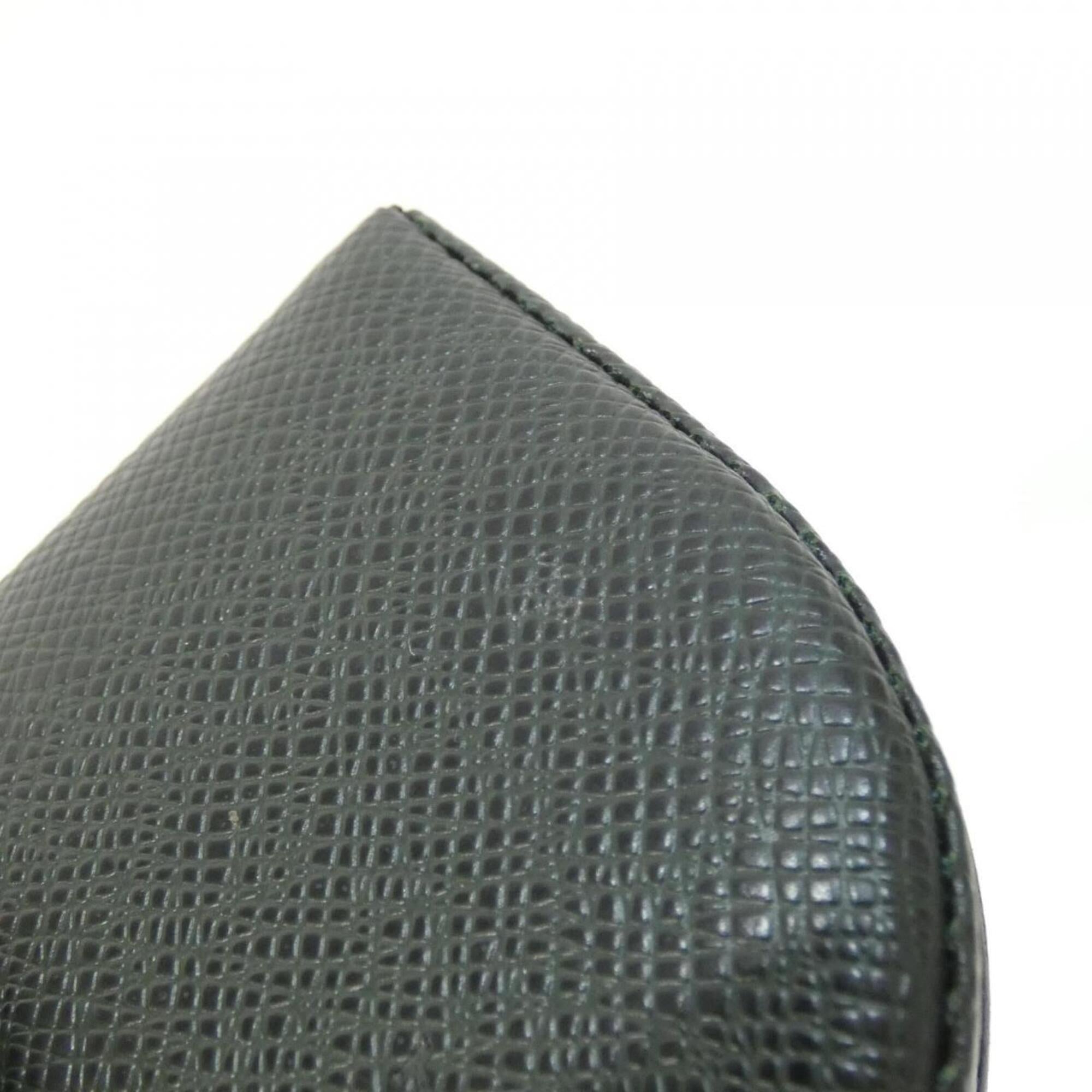 Louis Vuitton Taiga Episea Leather Coin Purse/Coin Case (Pre-Owned)