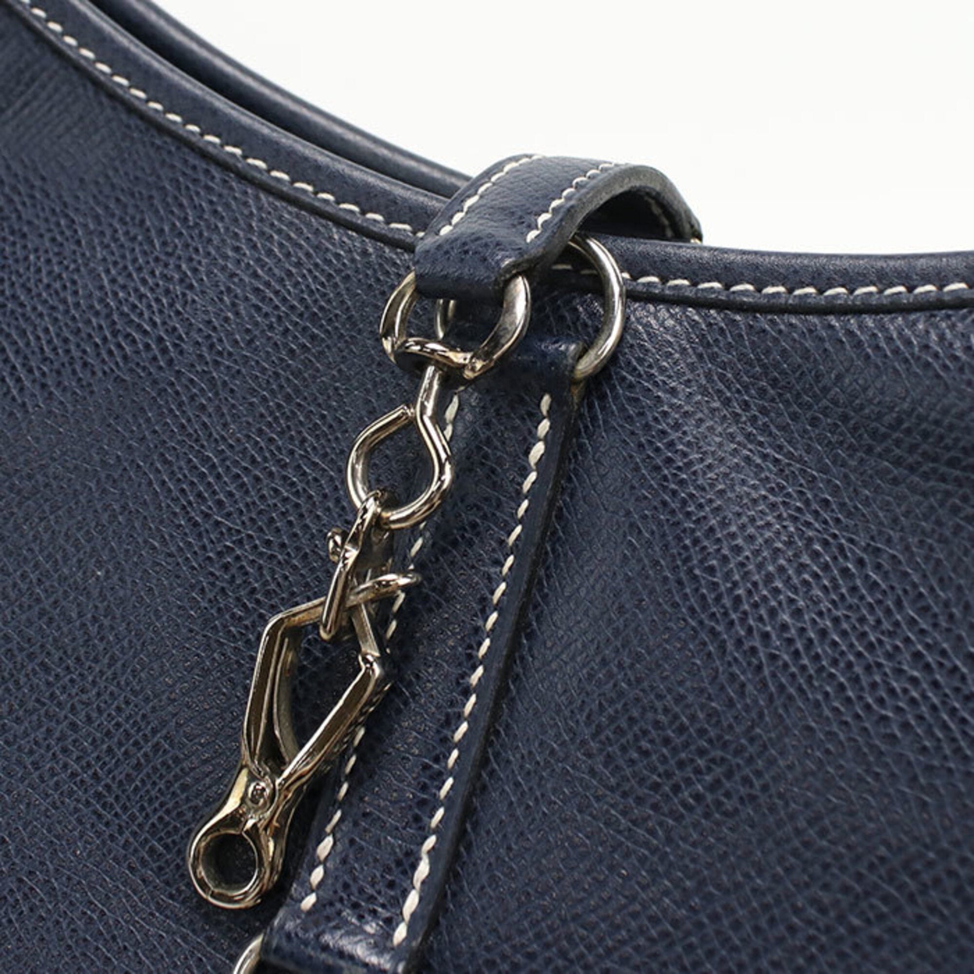 Hermes Navy Shoulder Bag (Pre-Owned)