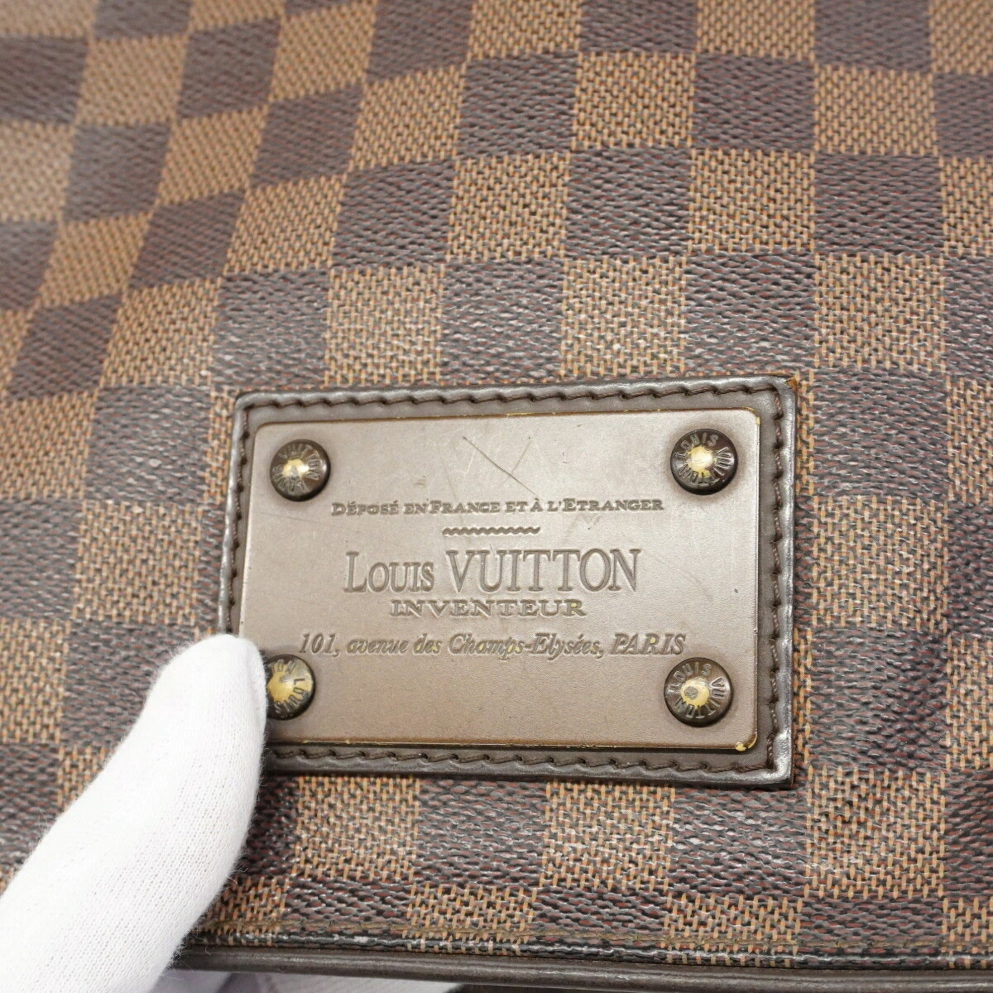 Louis Vuitton Ebene Shoulder Bag (Pre-Owned)