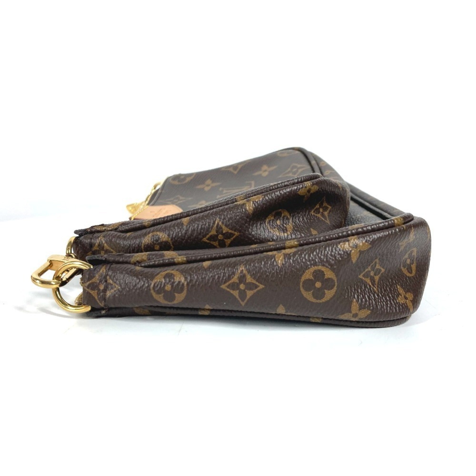 Louis Vuitton Brown Khaki Monogram Pochette Shoulder Bag (Pre-Owned)