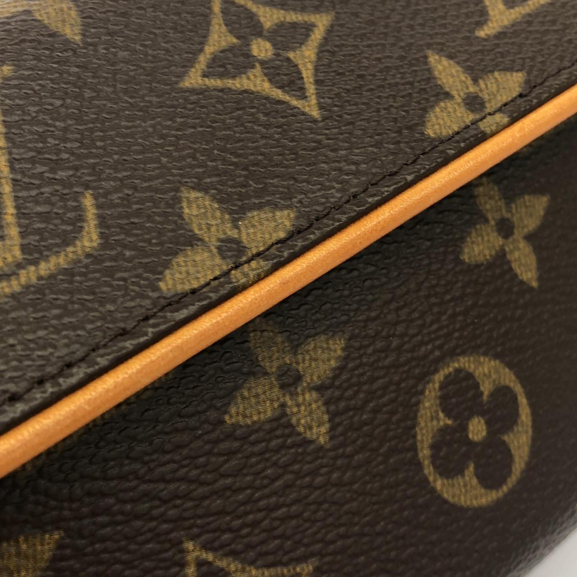 Louis Vuitton Brown Coated Canvas Fanny Pack Pochette (Pre-Owned)