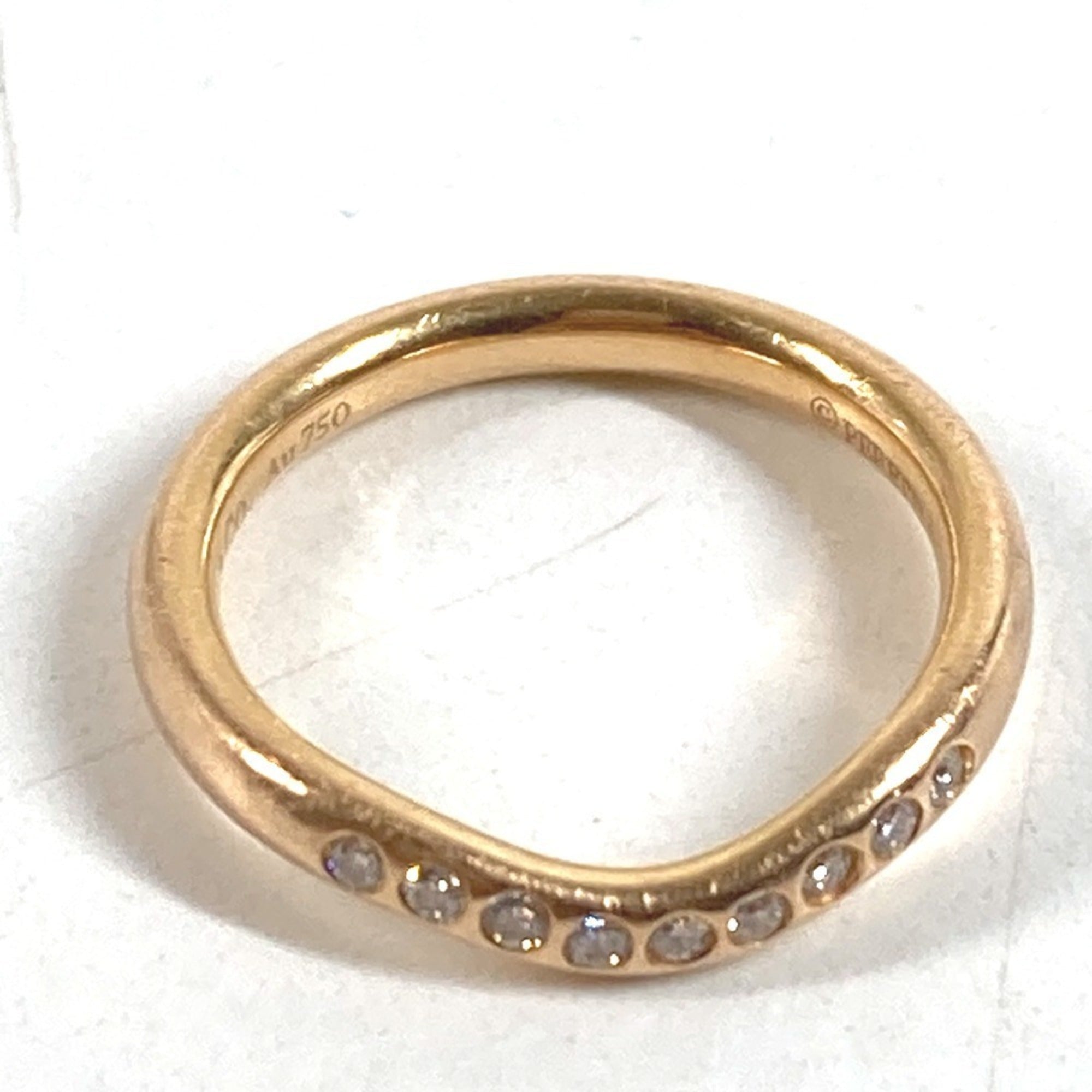 Tiffany Pink Gold Pink Gold (18K) Band Ring (Pre-Owned)
