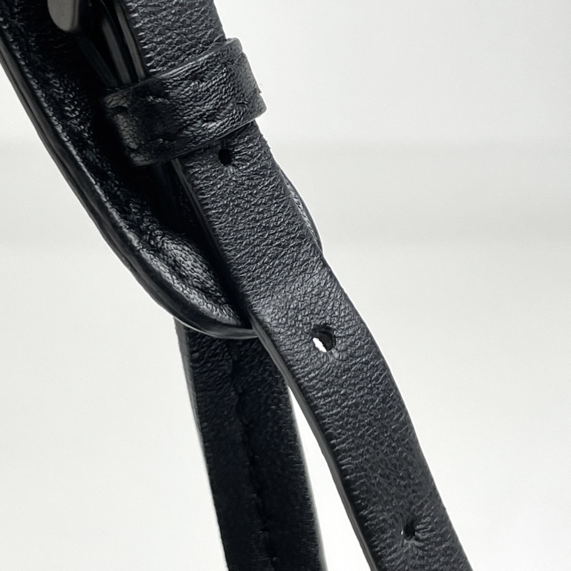 Bottega Veneta Black Leather Shoulder Bag (Pre-Owned)