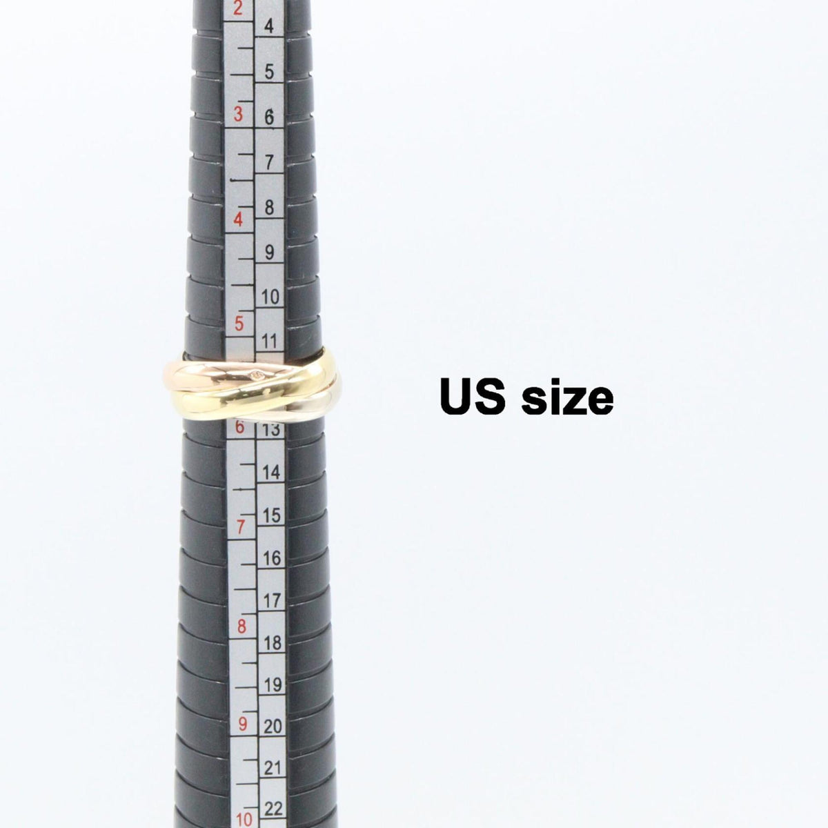 Cartier Yellow Gold (18K) Pink Gold (18K) White Gold (18K) Band Ring (Pre-Owned)