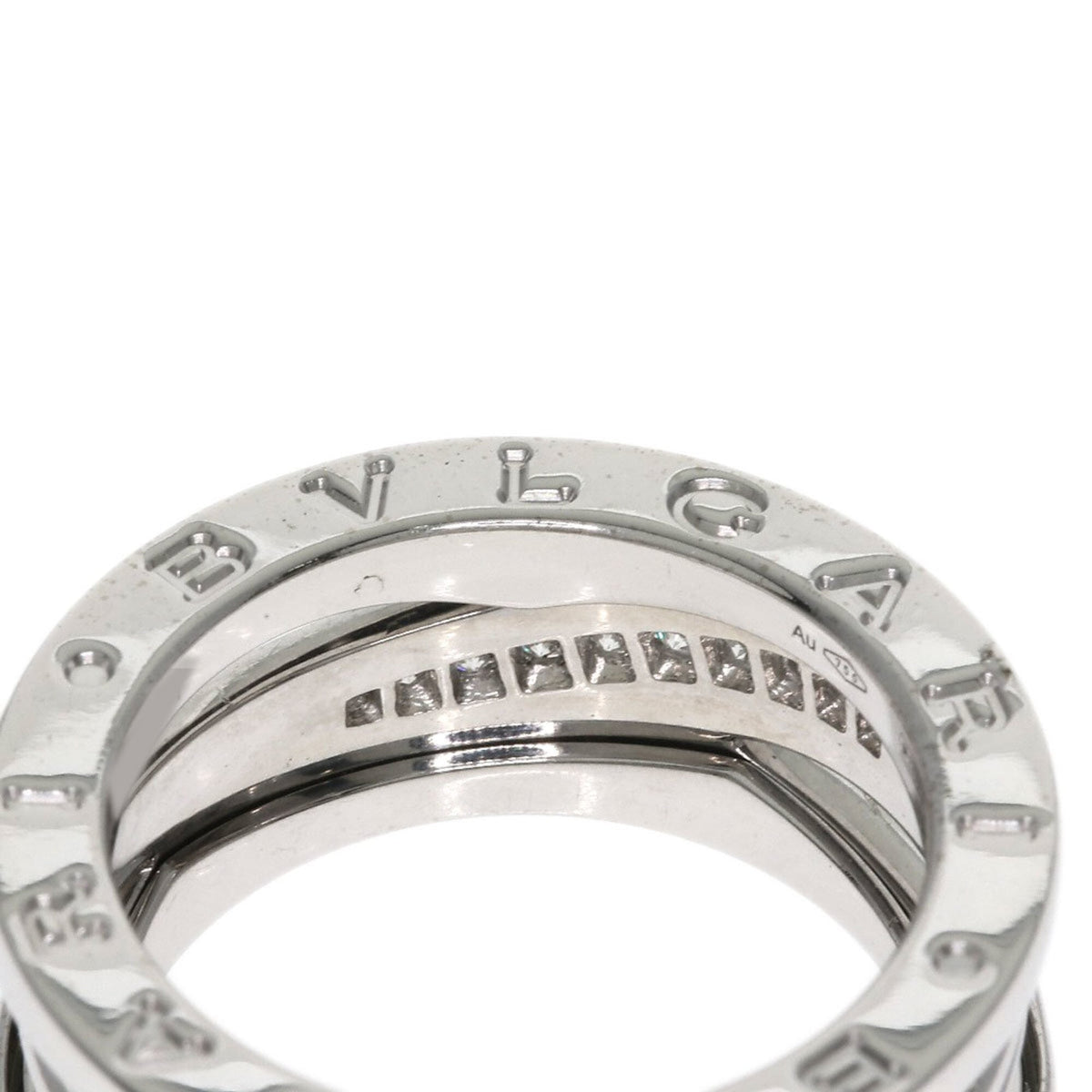 Bvlgari White Gold (18K) Band Ring (Pre-Owned)