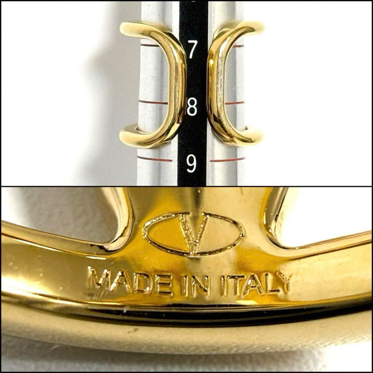 Valentino Metal Band Ring (Pre-Owned)
