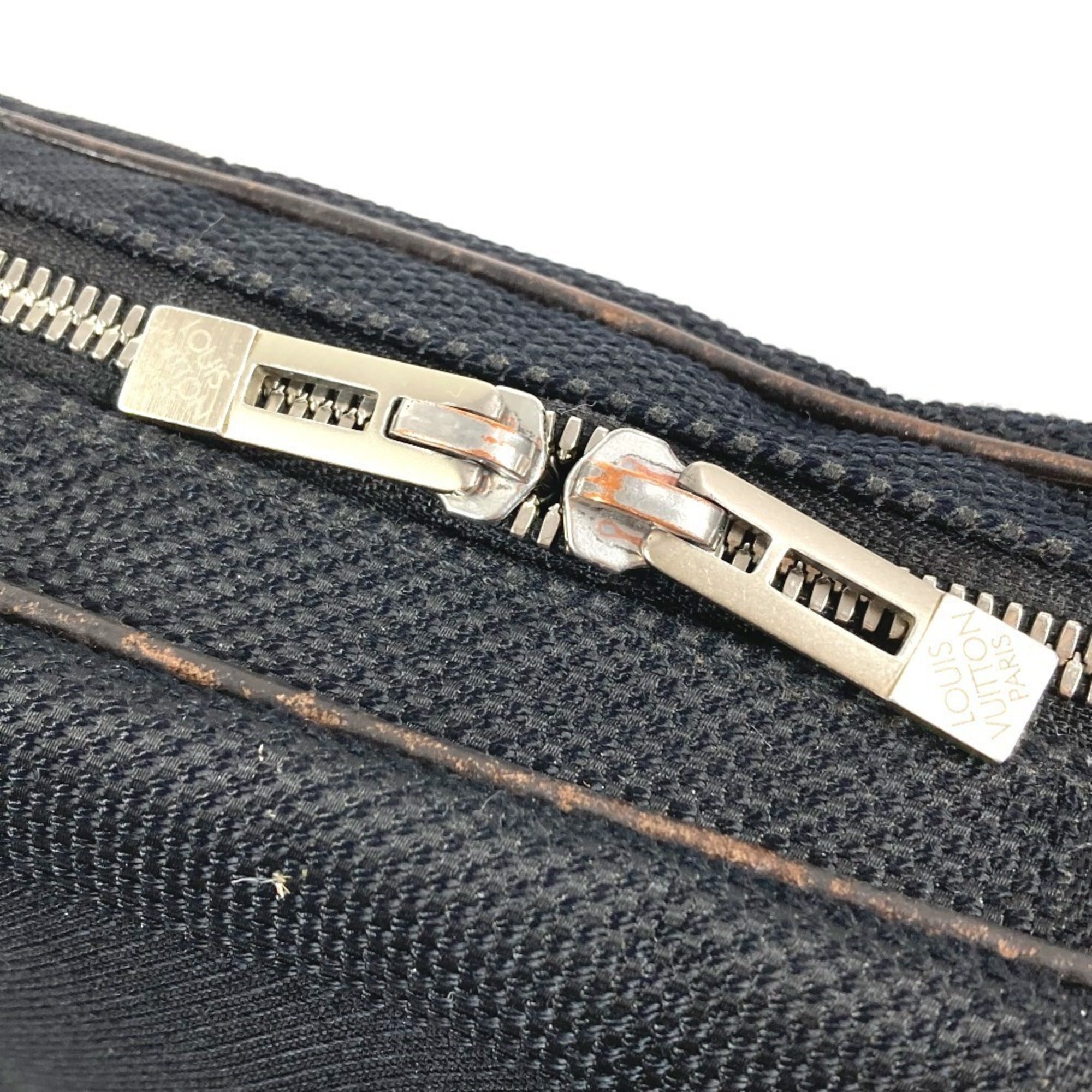 Louis Vuitton Black Damier Geant Shoulder Bag Sling Bag (Pre-Owned)