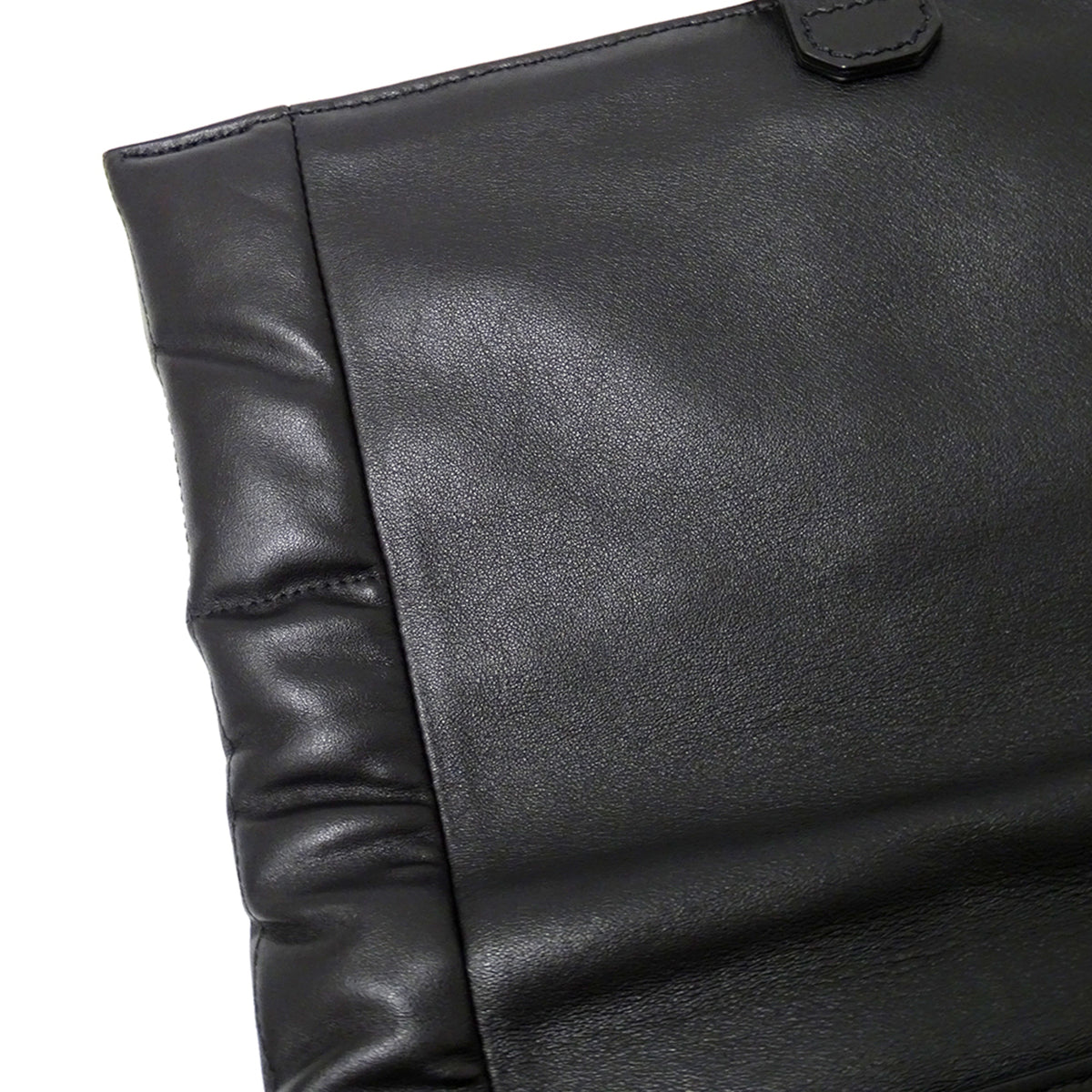 Dunhill Black Leather Handbag Shoulder Bag (Pre-Owned)