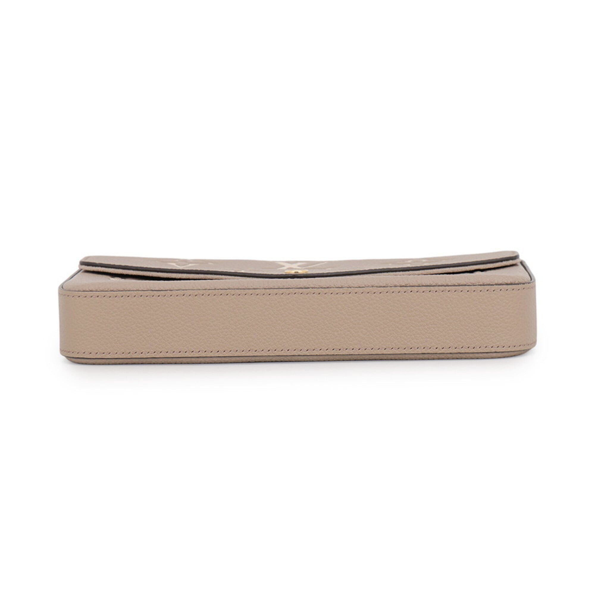 Louis Vuitton Monogram Empreinte Tourterelle Monogram Empreinte Chain/Shoulder Wallet (Pre-Owned)