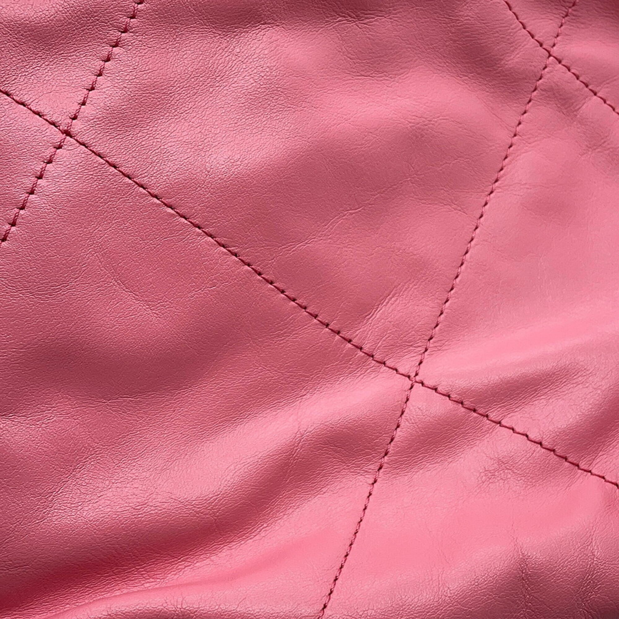 Chanel Pink Handbag Shoulder Bag (Pre-Owned)