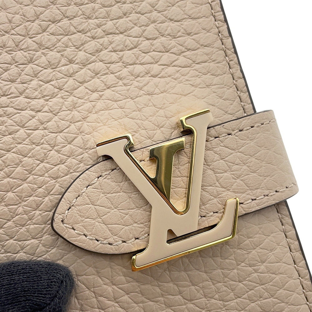 Louis Vuitton Galle Leather Wallet (Bi-Fold) (Pre-Owned)