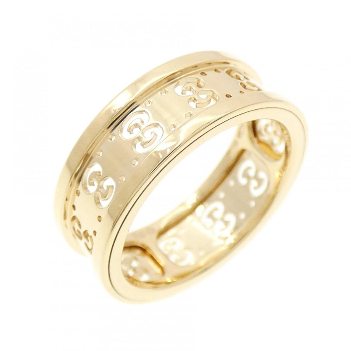 Gucci Yellow Gold (18K) Band Ring (Pre-Owned)