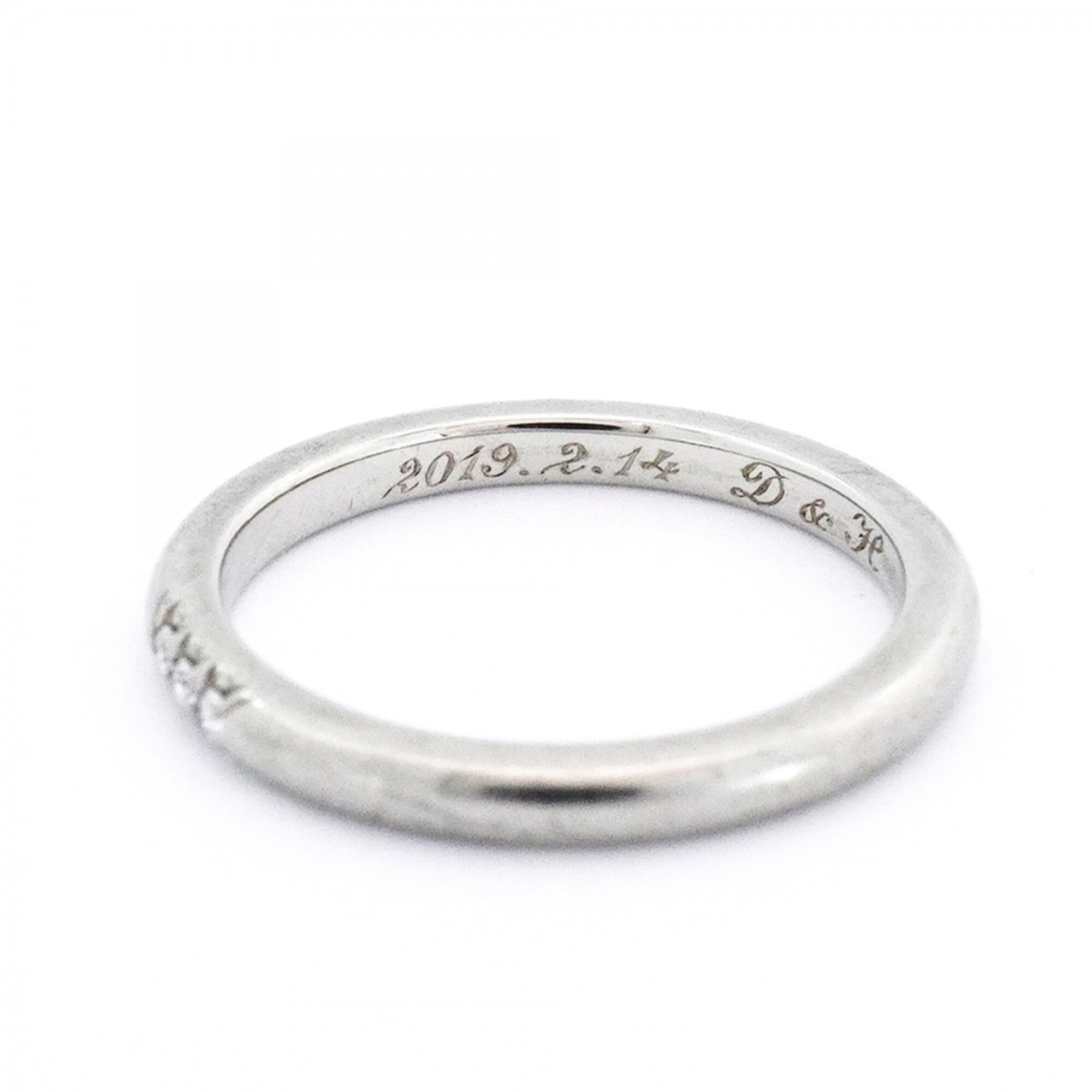 Tiffany Platinum 950 Band Ring (Pre-Owned)