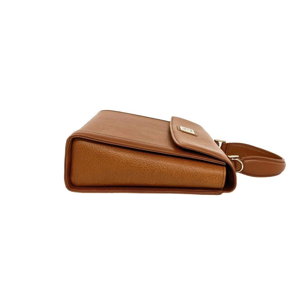 Burberry Brown Leather Handbag Shoulder Bag (Pre-Owned)