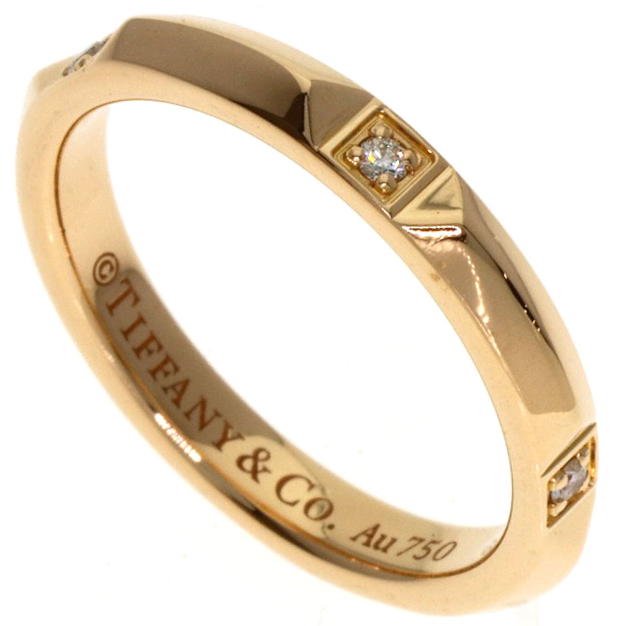 Tiffany Pink Gold (18K) Band Ring (Pre-Owned)