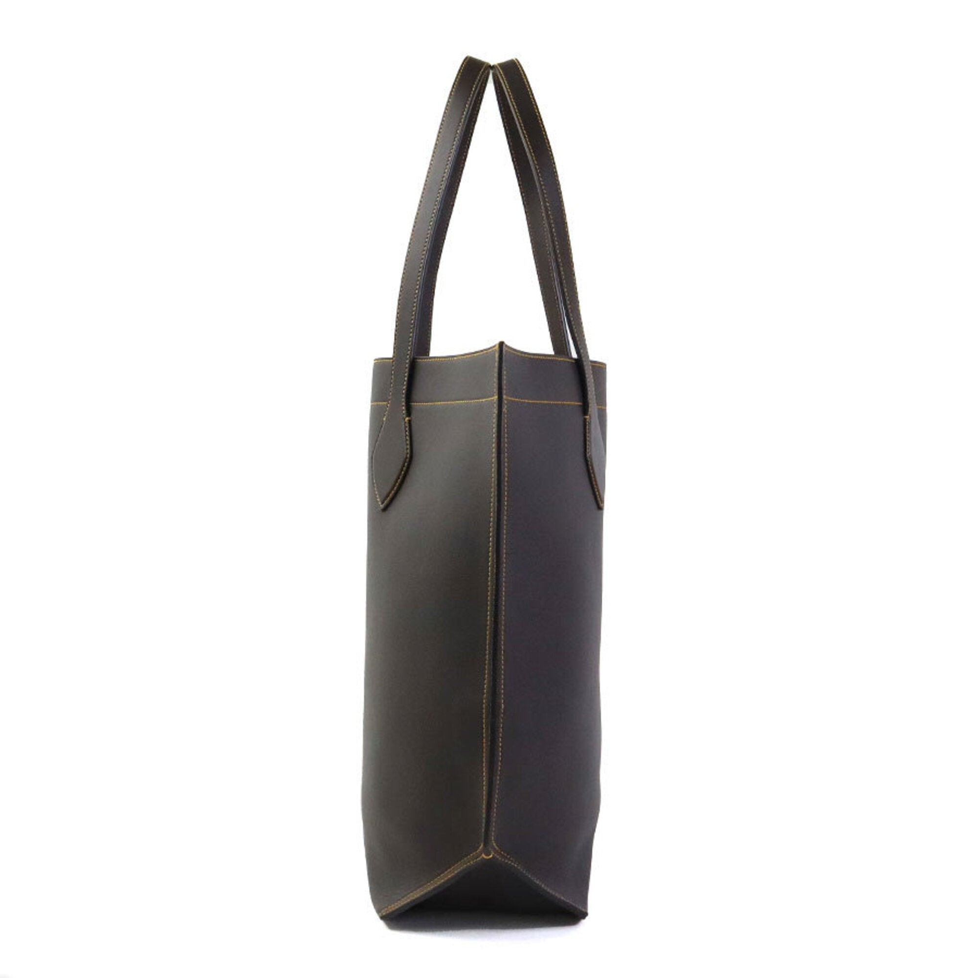 Salvatore Ferragamo Brown Leather Handbag (Pre-Owned)