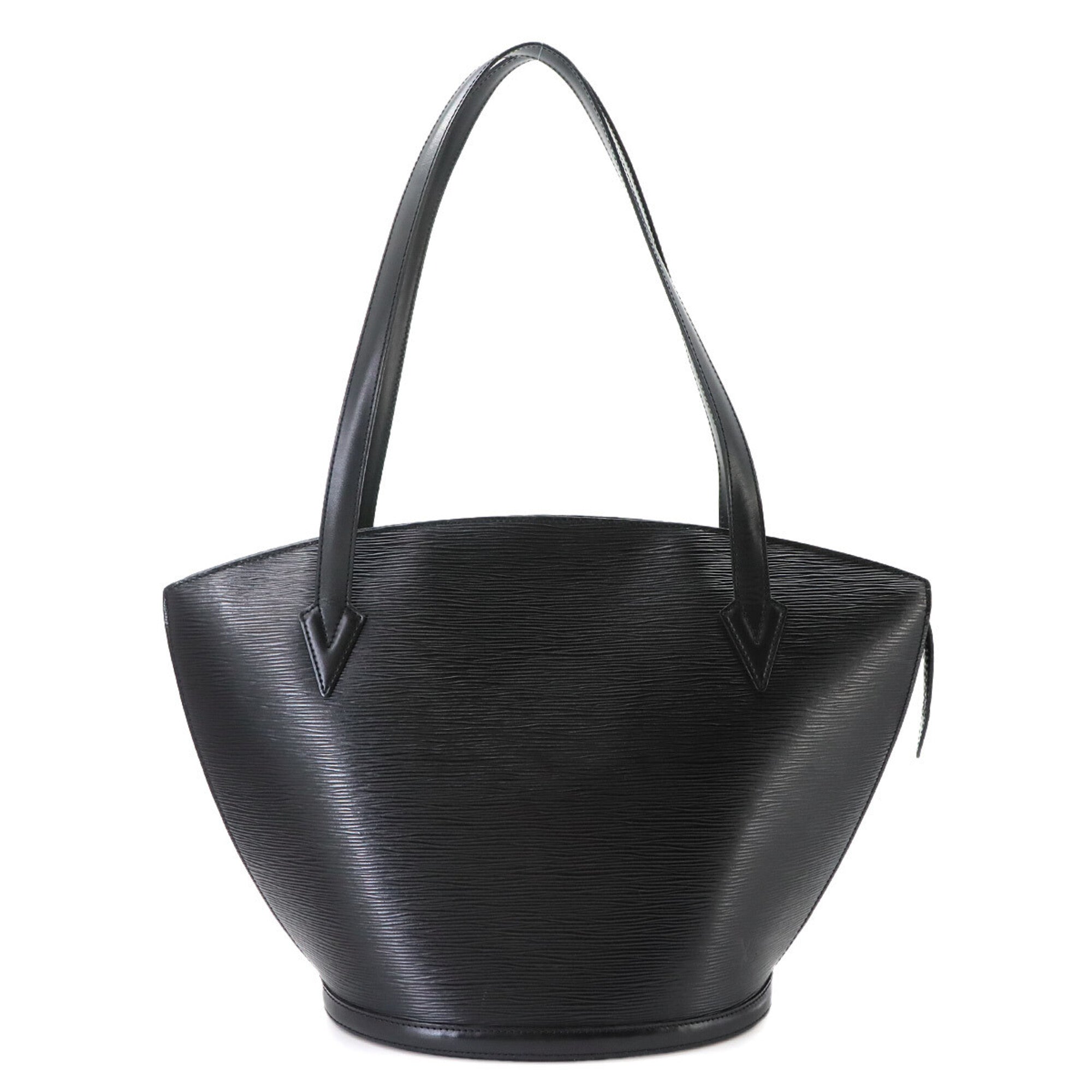 Louis Vuitton Epi Black Noir Epi Leather Handbag Tote Bag (Pre-Owned)