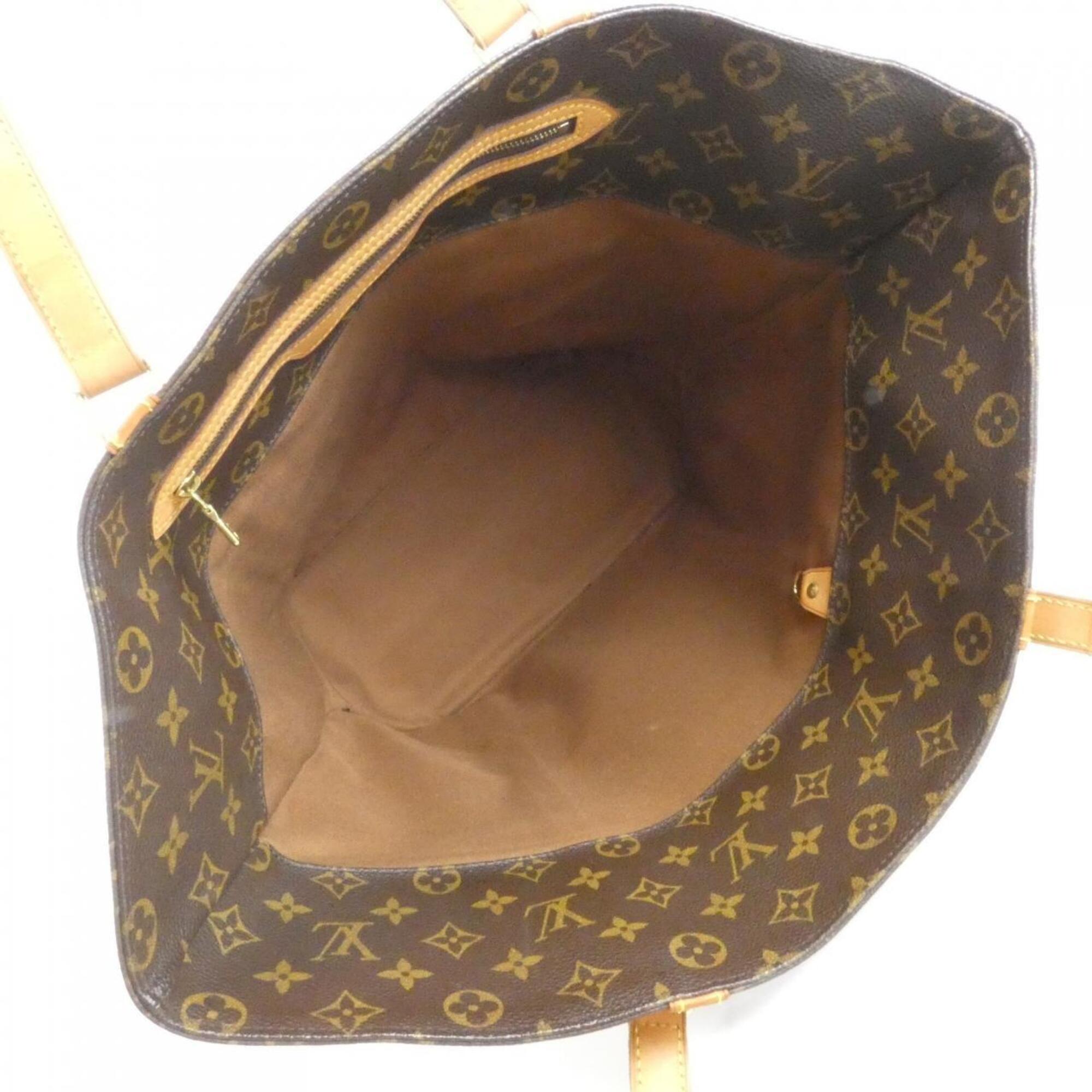 Louis Vuitton Monogram Marron Coated Canvas Handbag (Pre-Owned)
