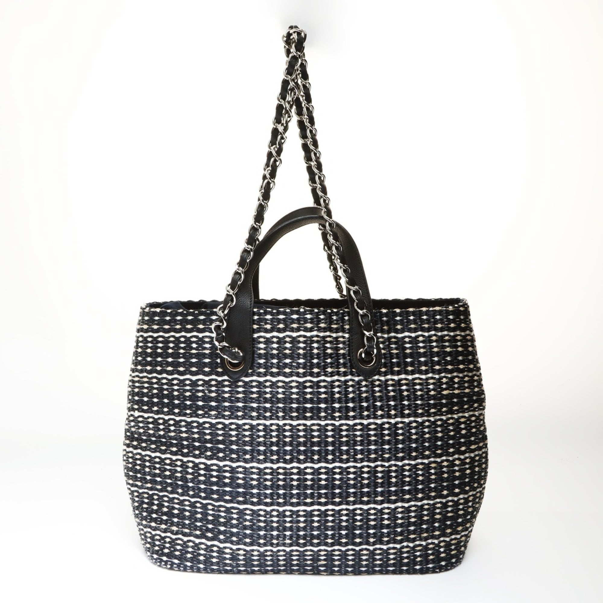 Chanel Black Handbag Tote Bag (Pre-Owned)