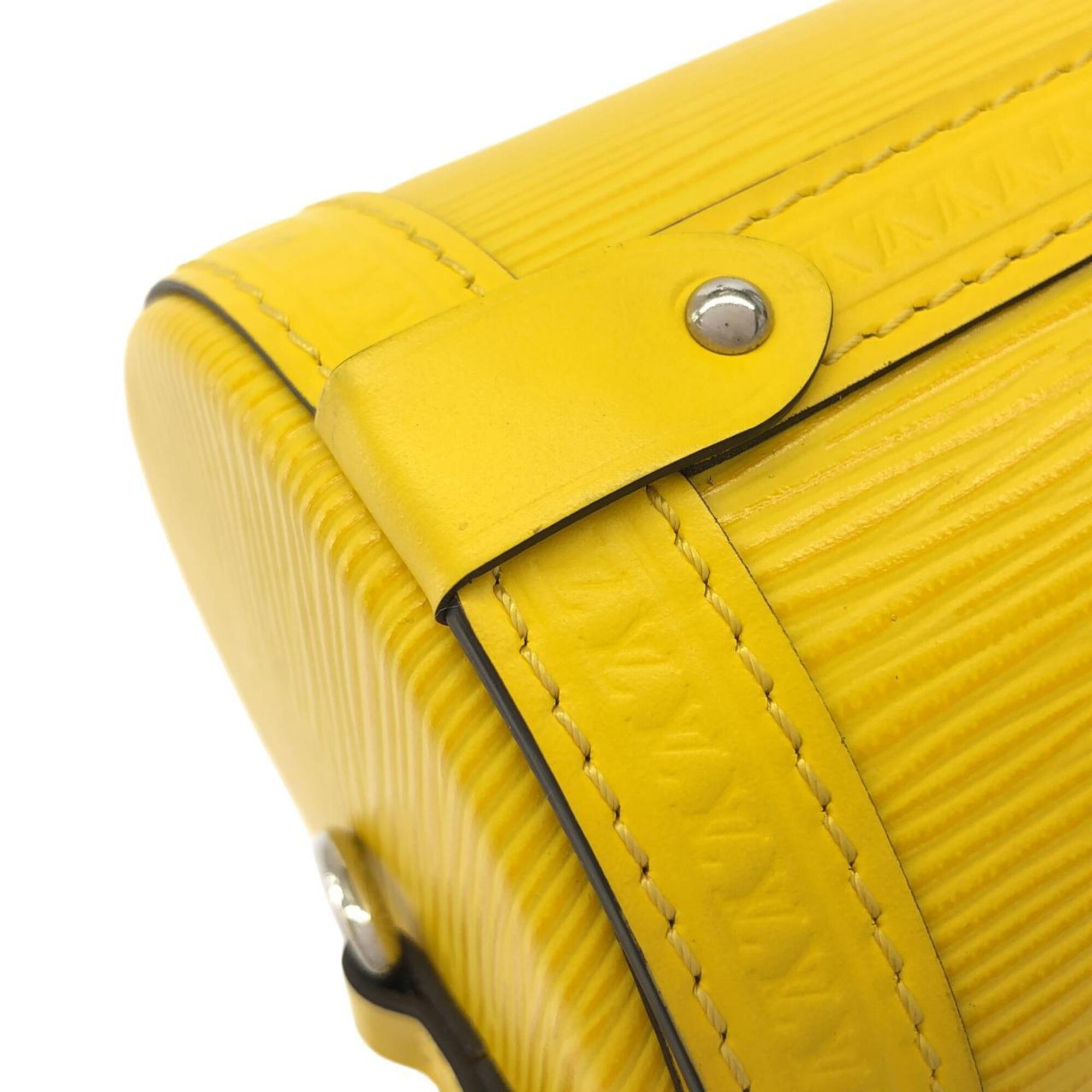 Louis Vuitton Jaune Leather Shoulder Bag (Pre-Owned)
