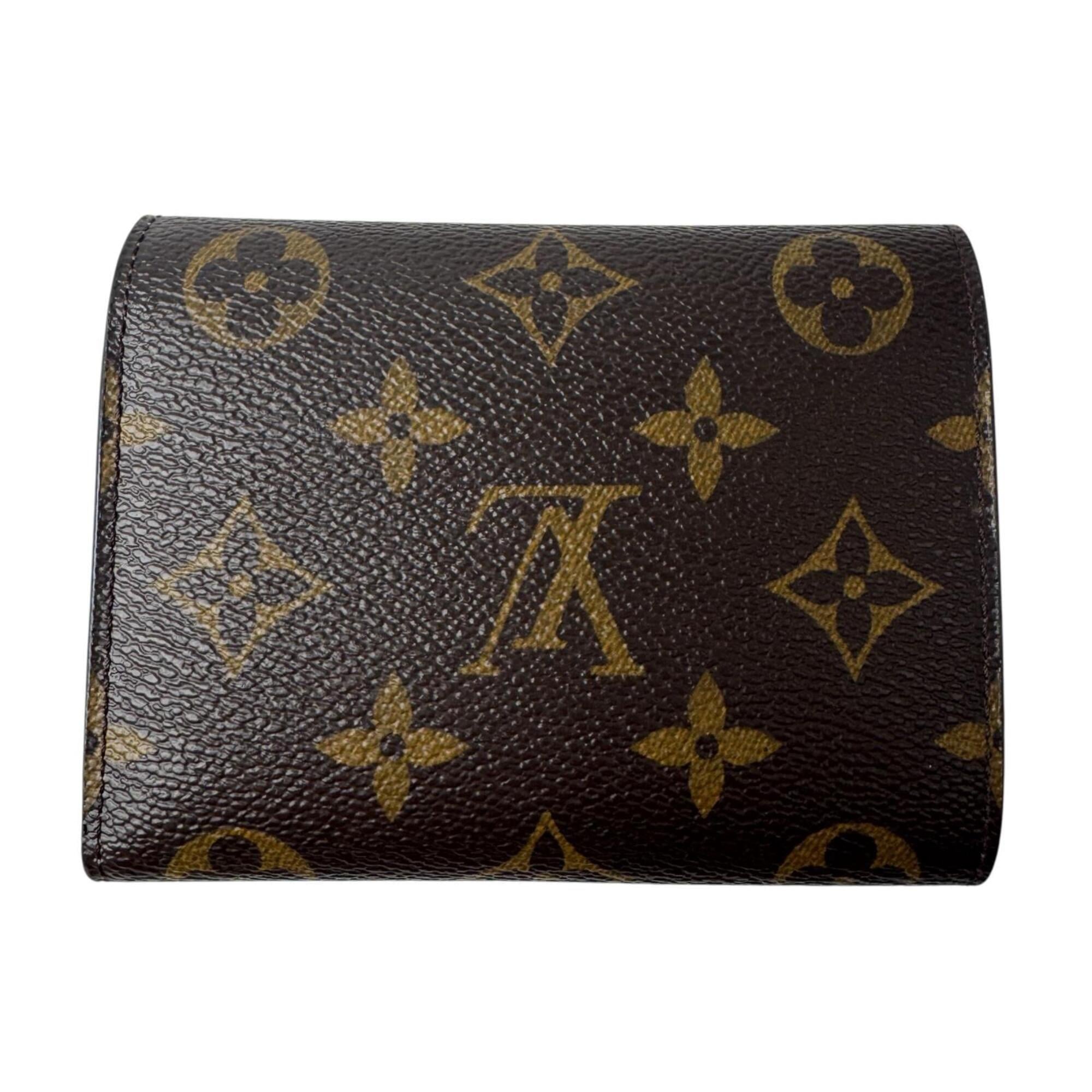 Louis Vuitton Multi-Color Leather Wallet (Tri-Fold) (Pre-Owned)