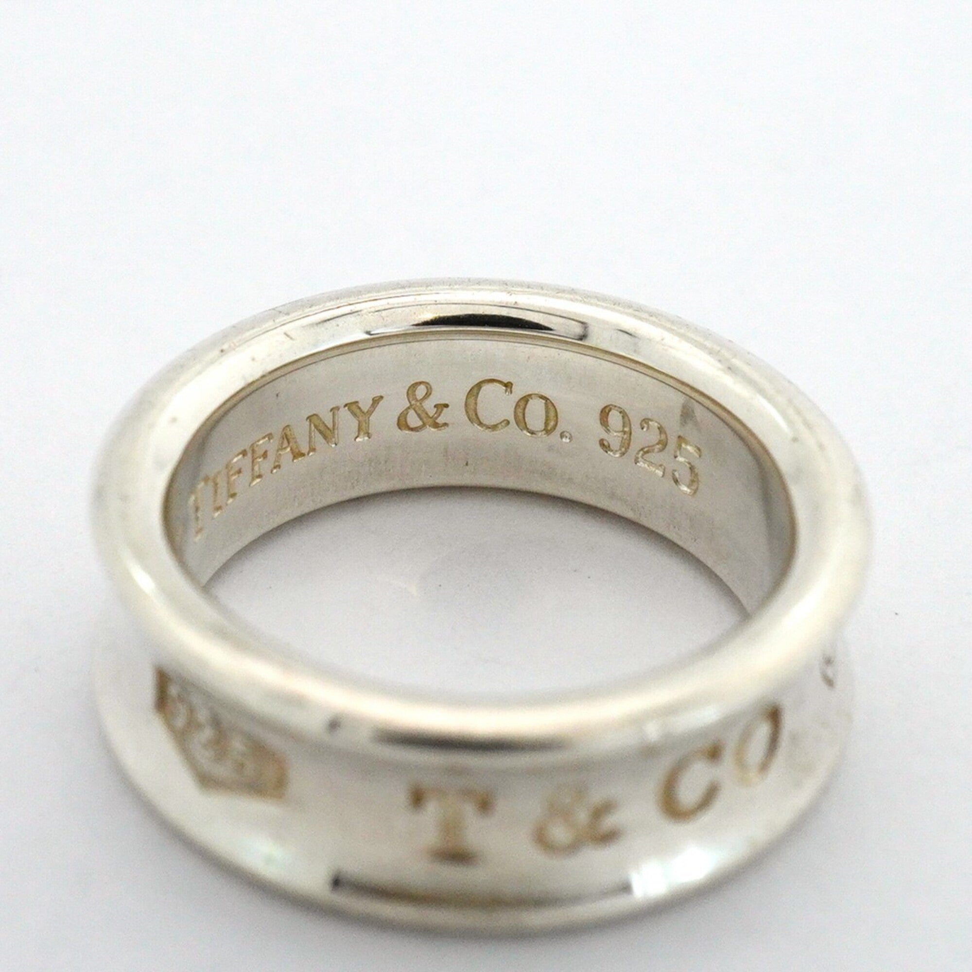 Tiffany Silver 925 Band Ring (Pre-Owned)